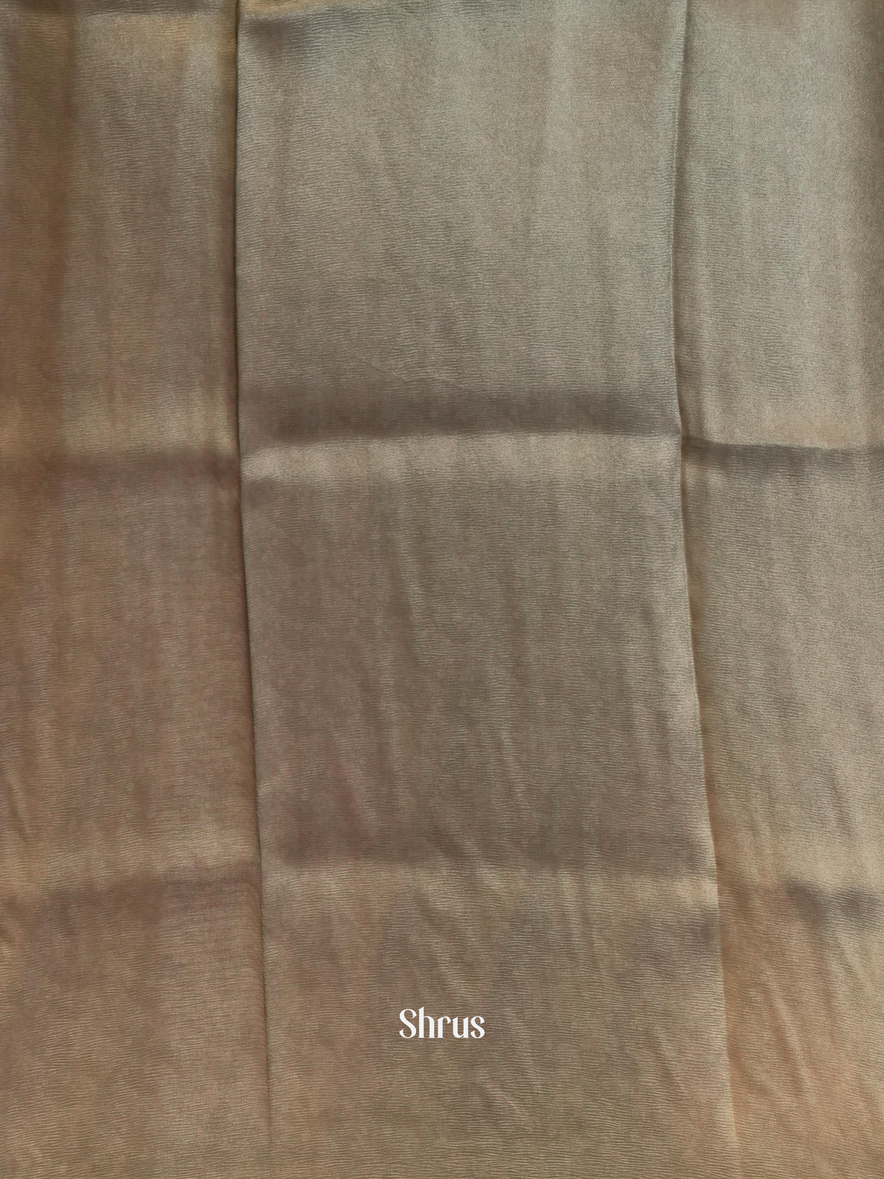 Purple & Grey - Bamboo silk Saree - Shop on Shrus.com
