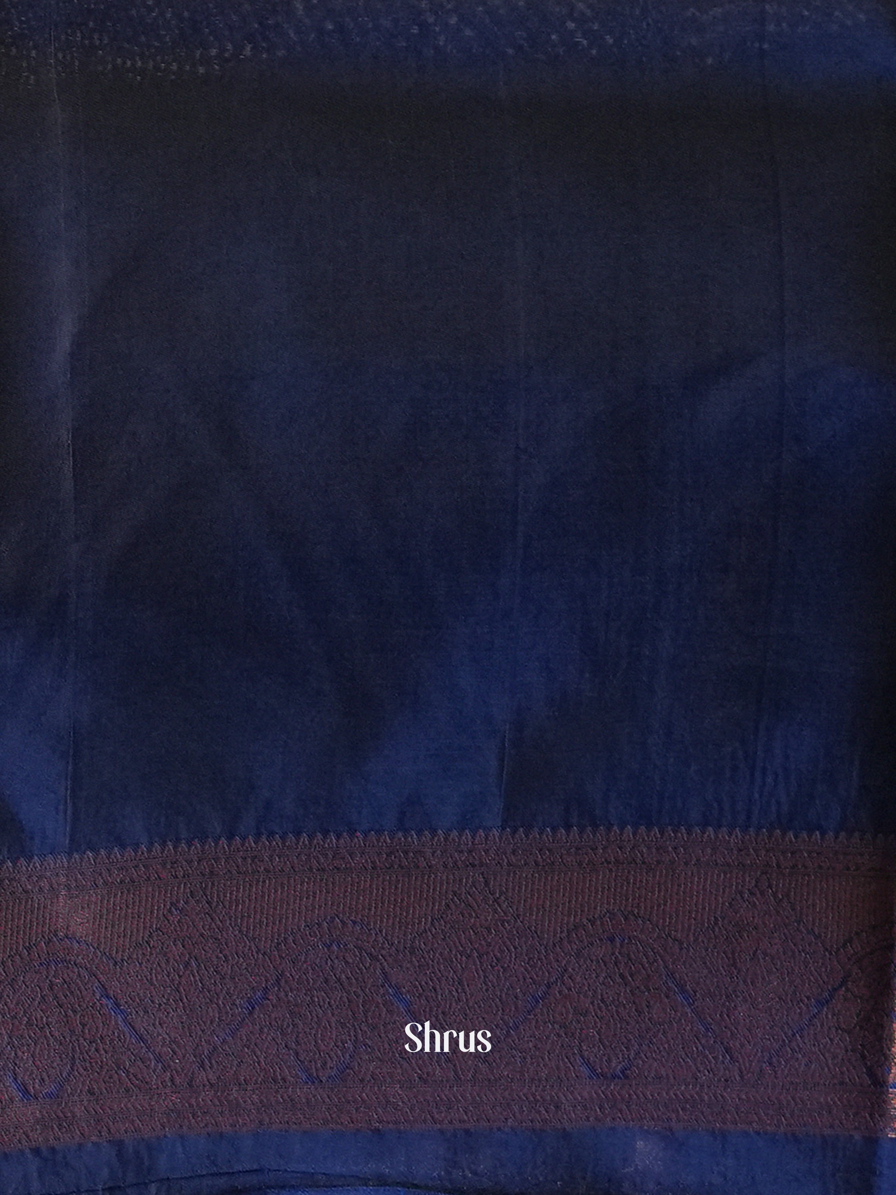 Green & Blue - Semi Organza Saree - Shop on Shrus.com