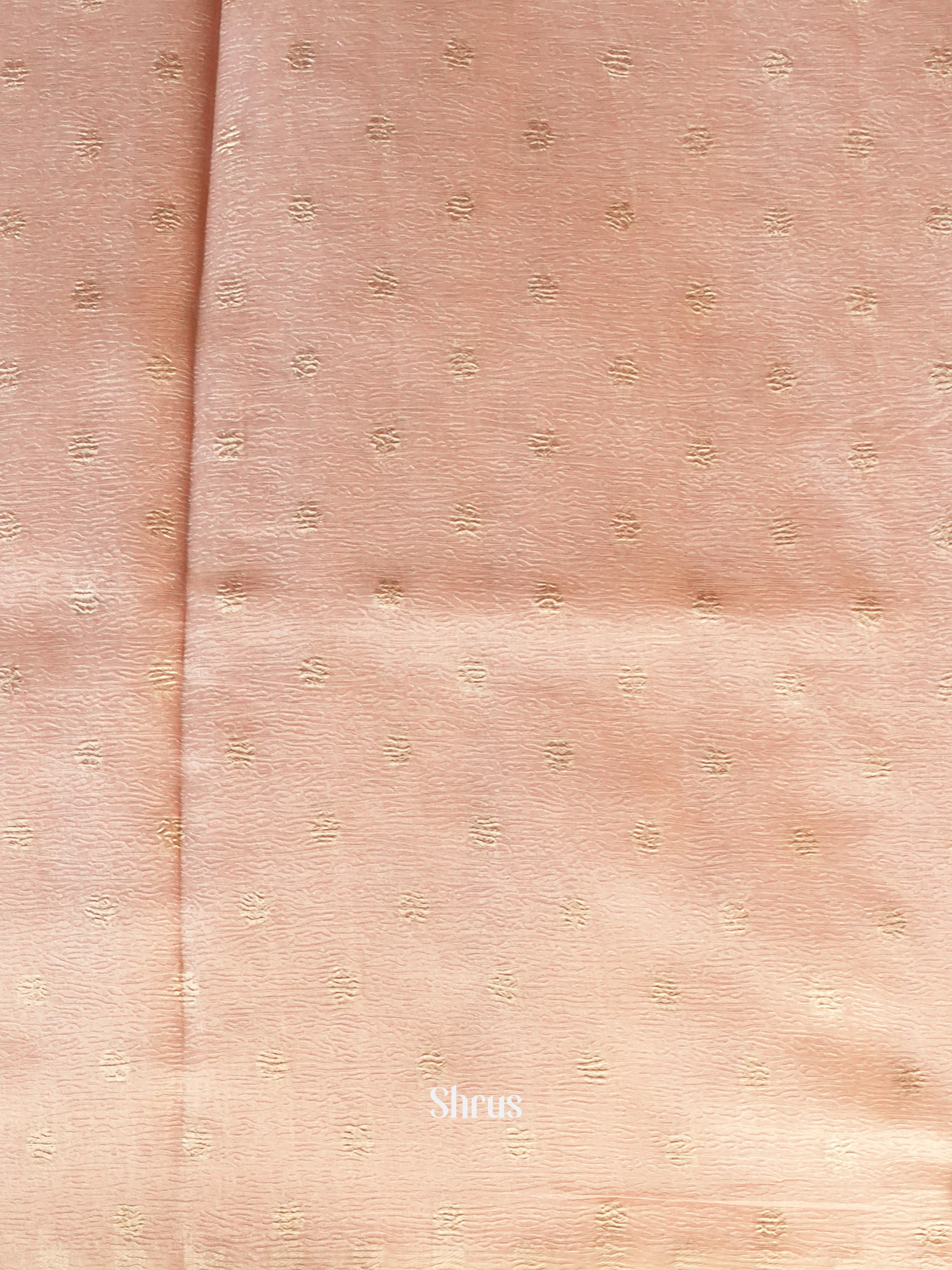Pink - Bamboo silk Saree - Shop on Shrus.com