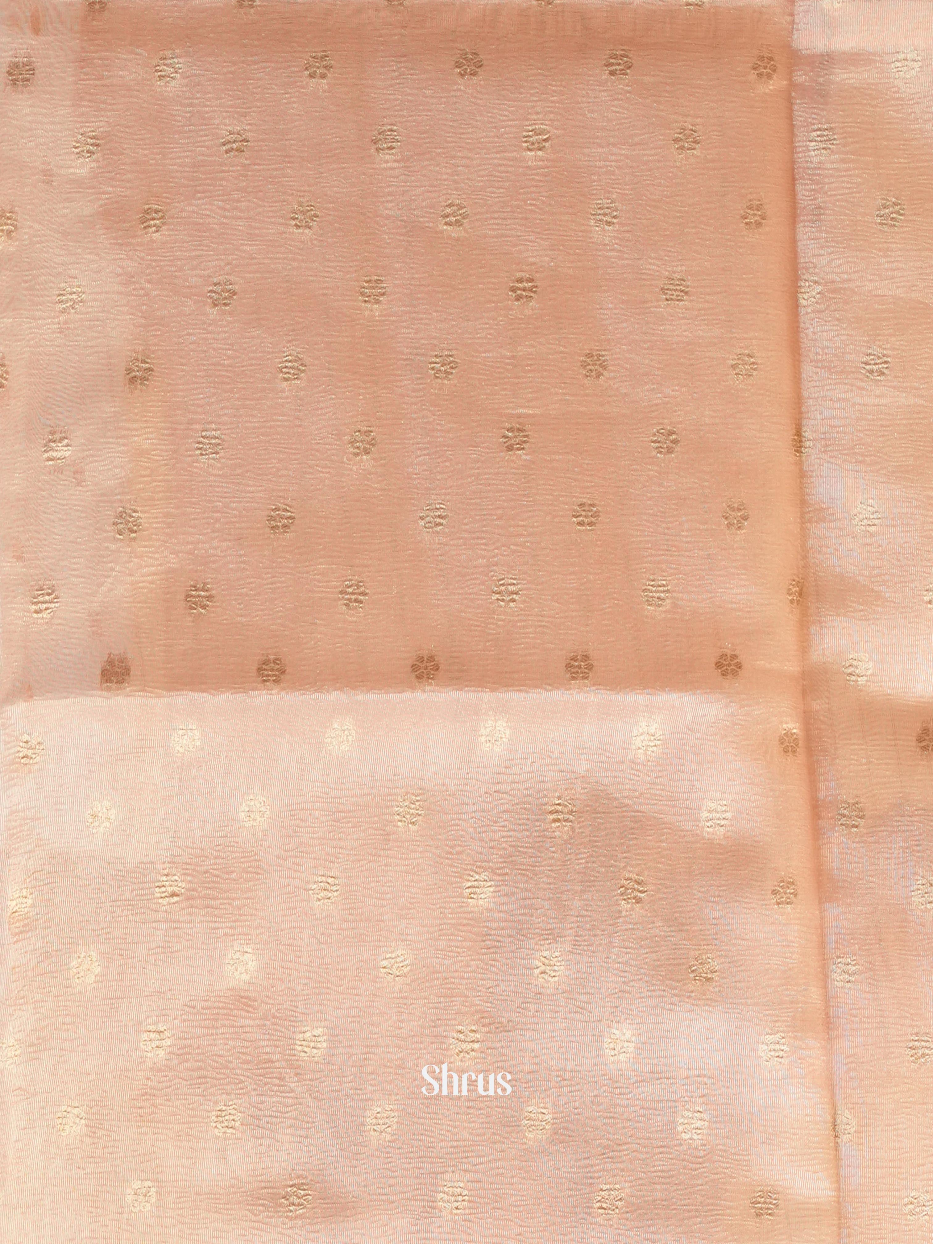 Pink - Bamboo silk Saree - Shop on Shrus.com