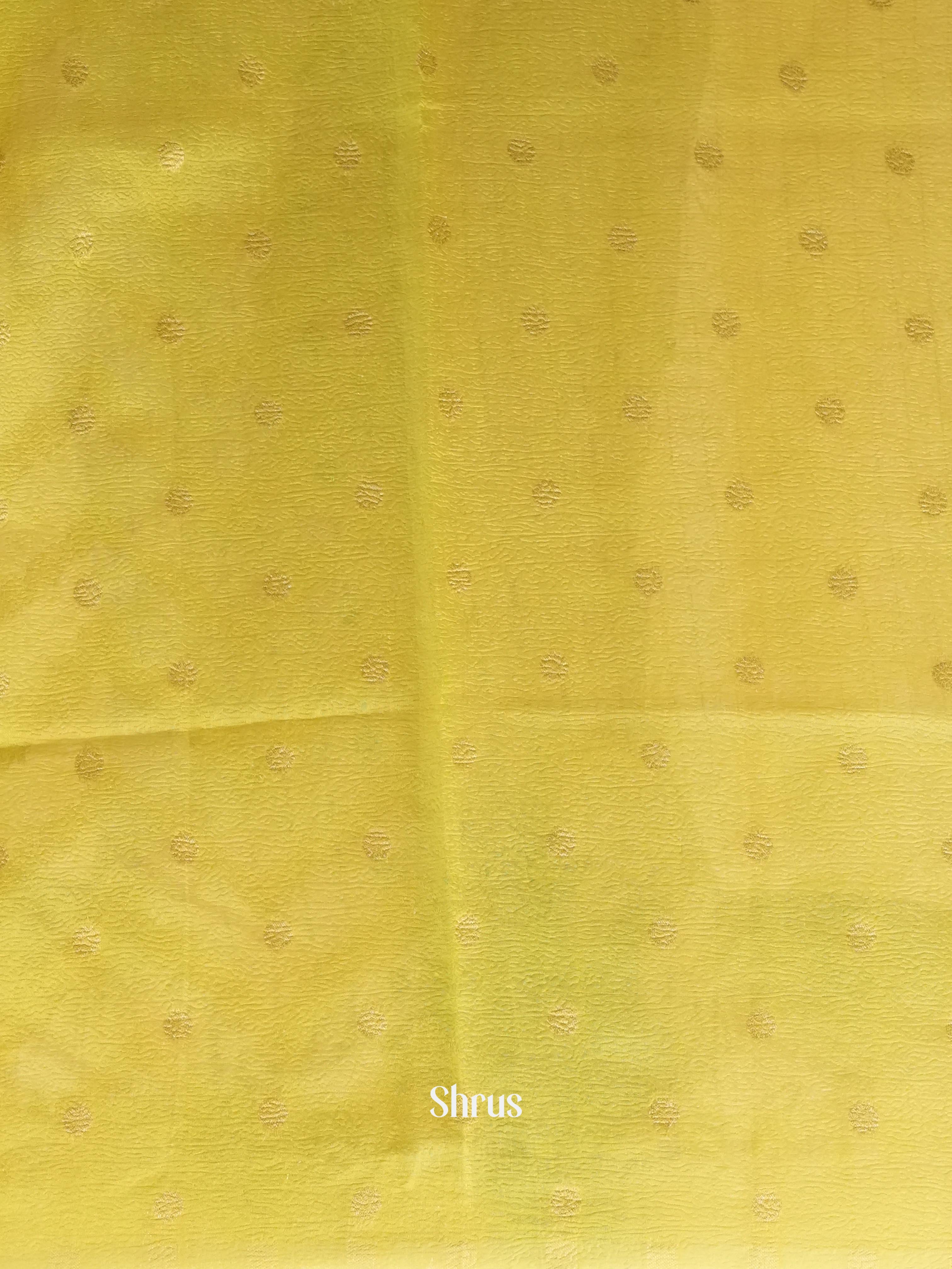 Green- Bamboo silk Saree - Shop on Shrus.com