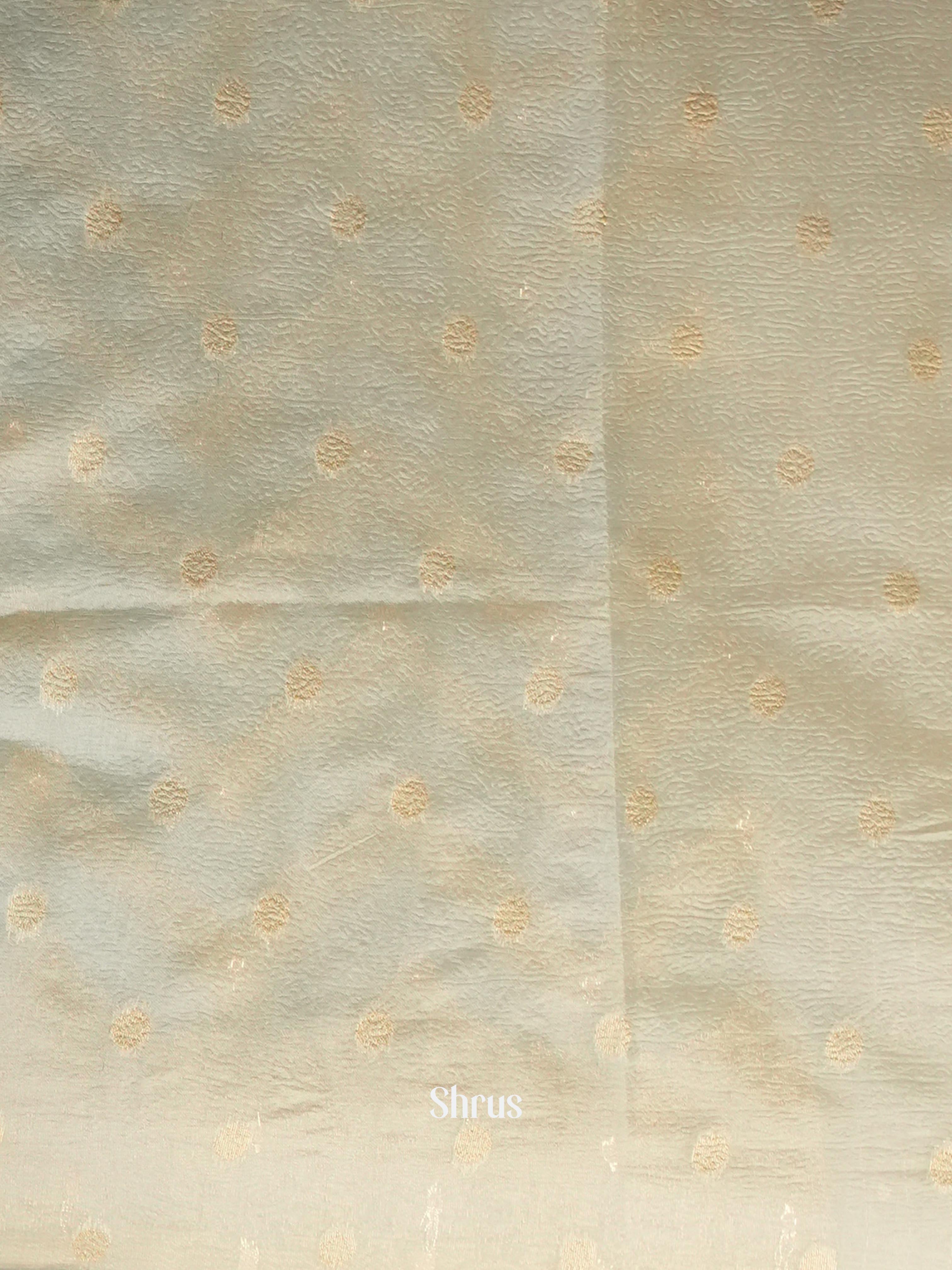 Grey - Bamboo silk Saree - Shop on Shrus.com