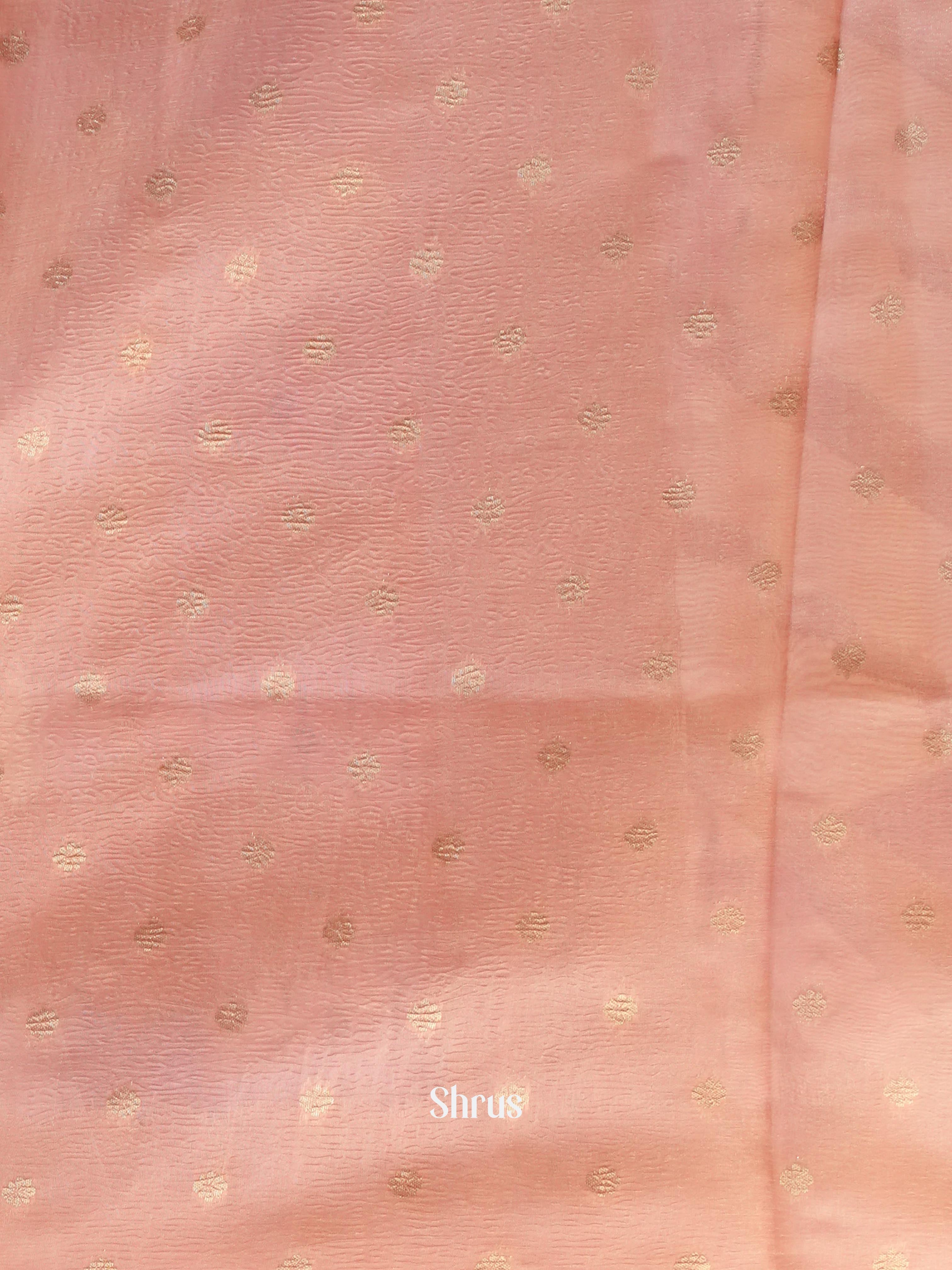 Pink - Bamboo silk Saree - Shop on Shrus.com