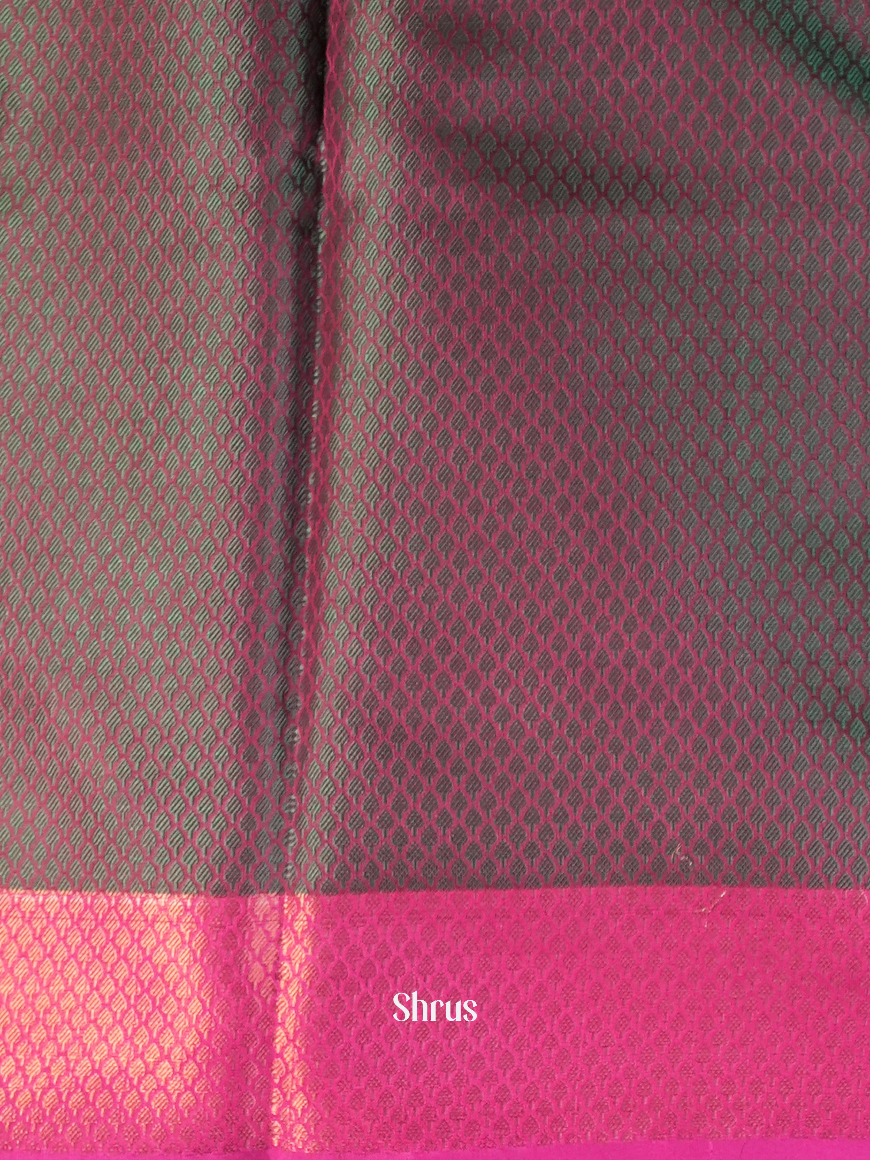 Green & Pink - Tanchoi Saree - Shop on Shrus.com