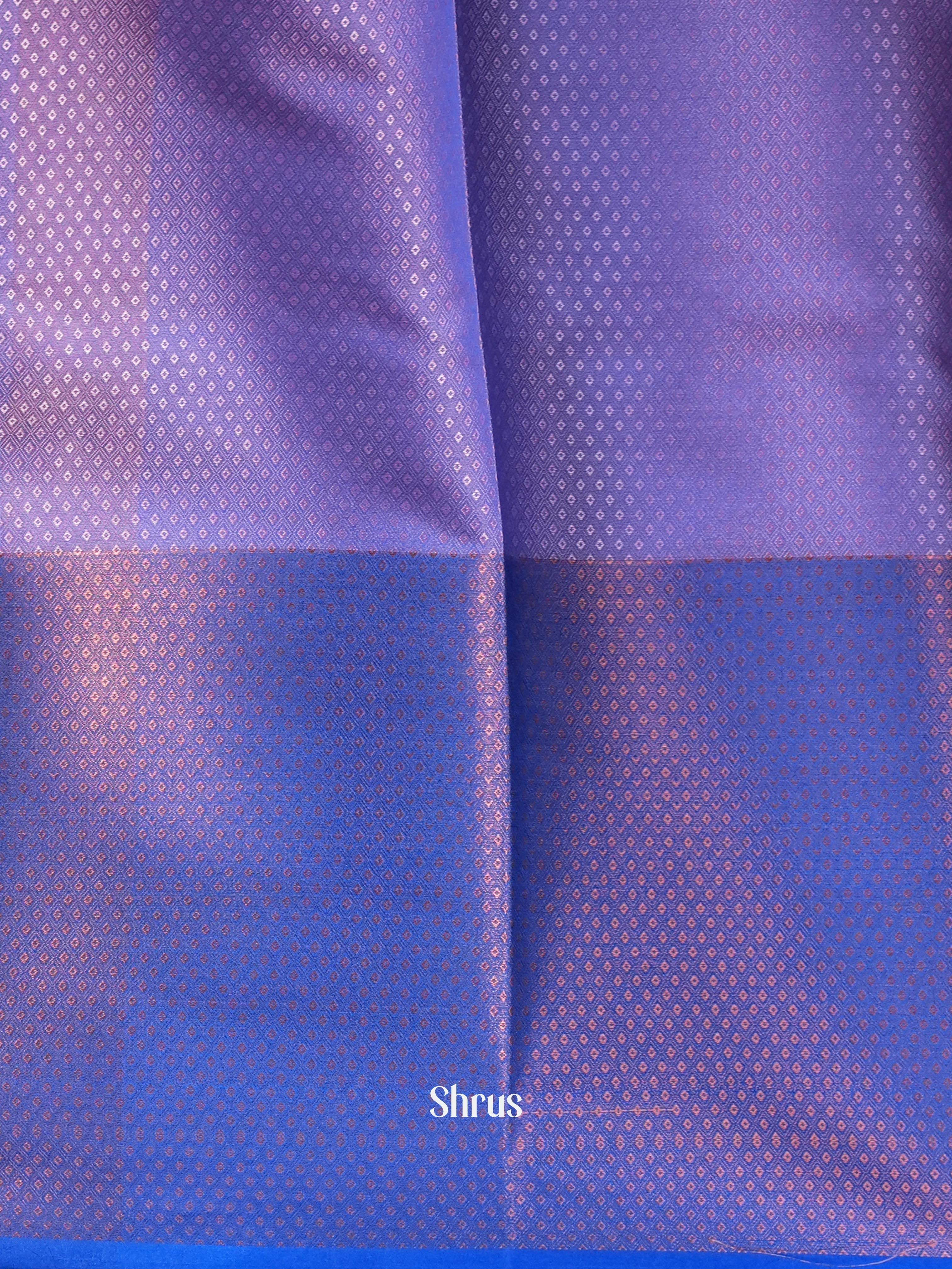 Pink & Blue - Tanchoi Saree - Shop on Shrus.com