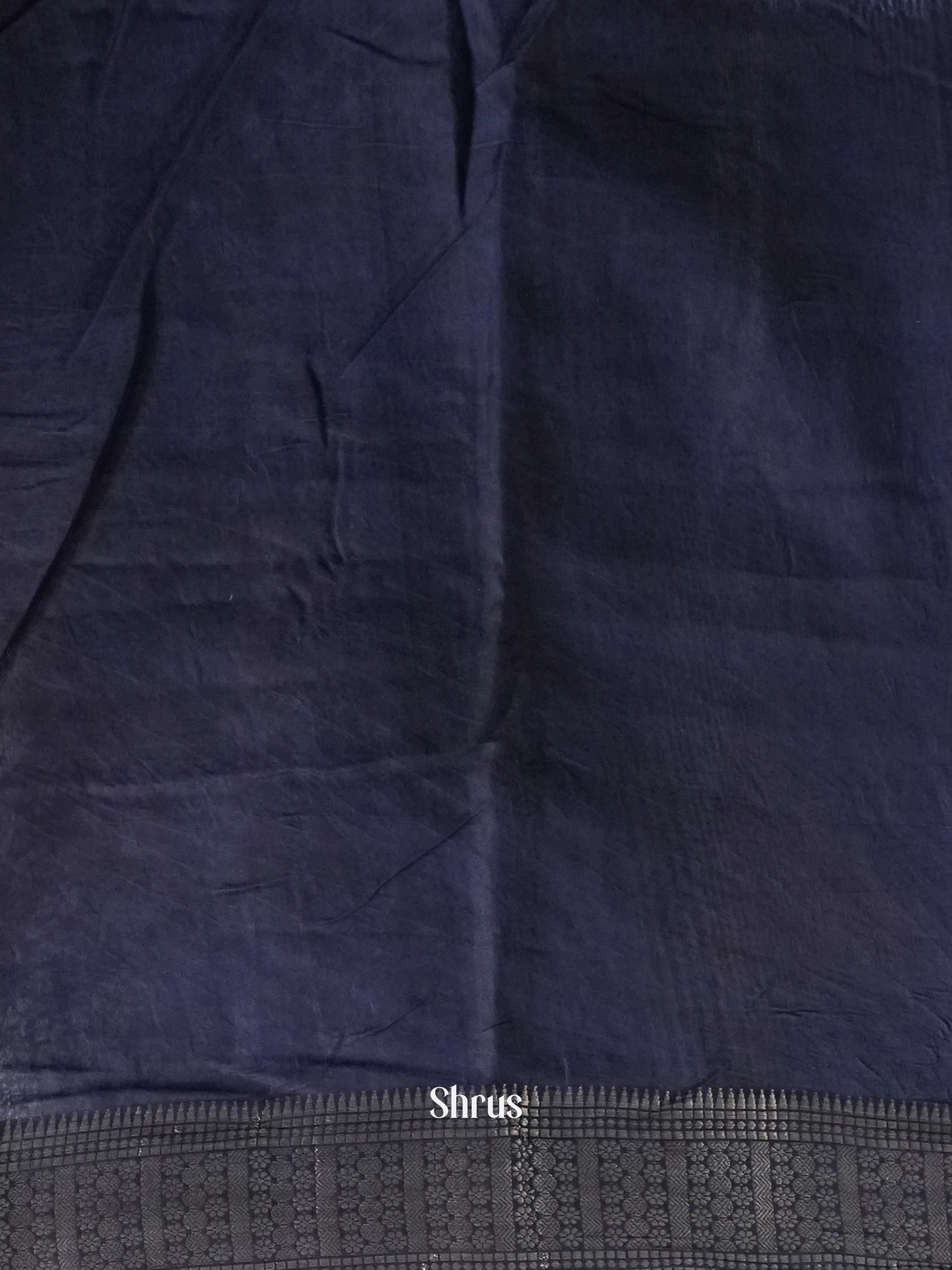 Red & Blue - Art Modal Saree - Shop on Shrus.com