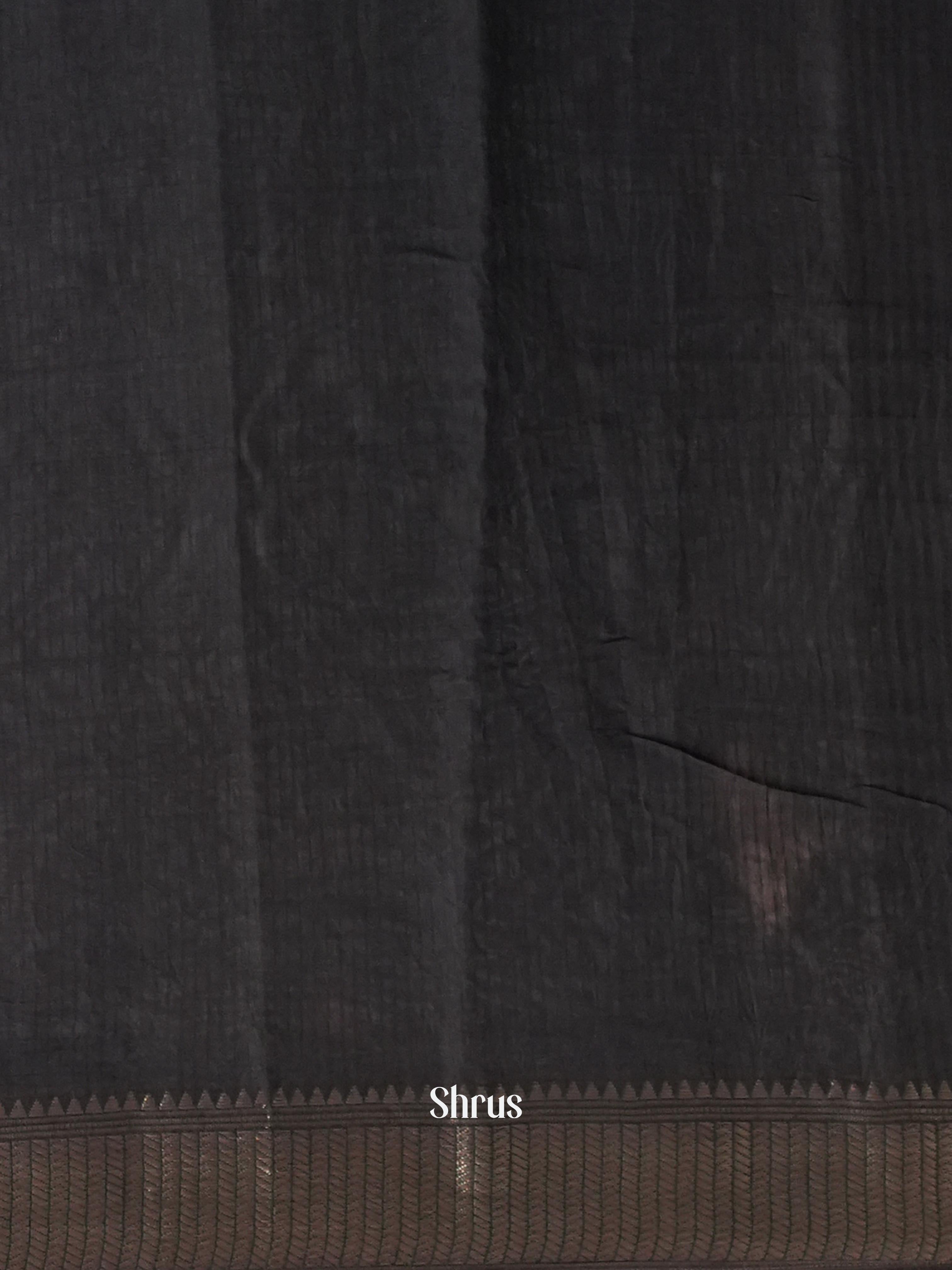 Red & Black - Art Modal Saree - Shop on Shrus.com