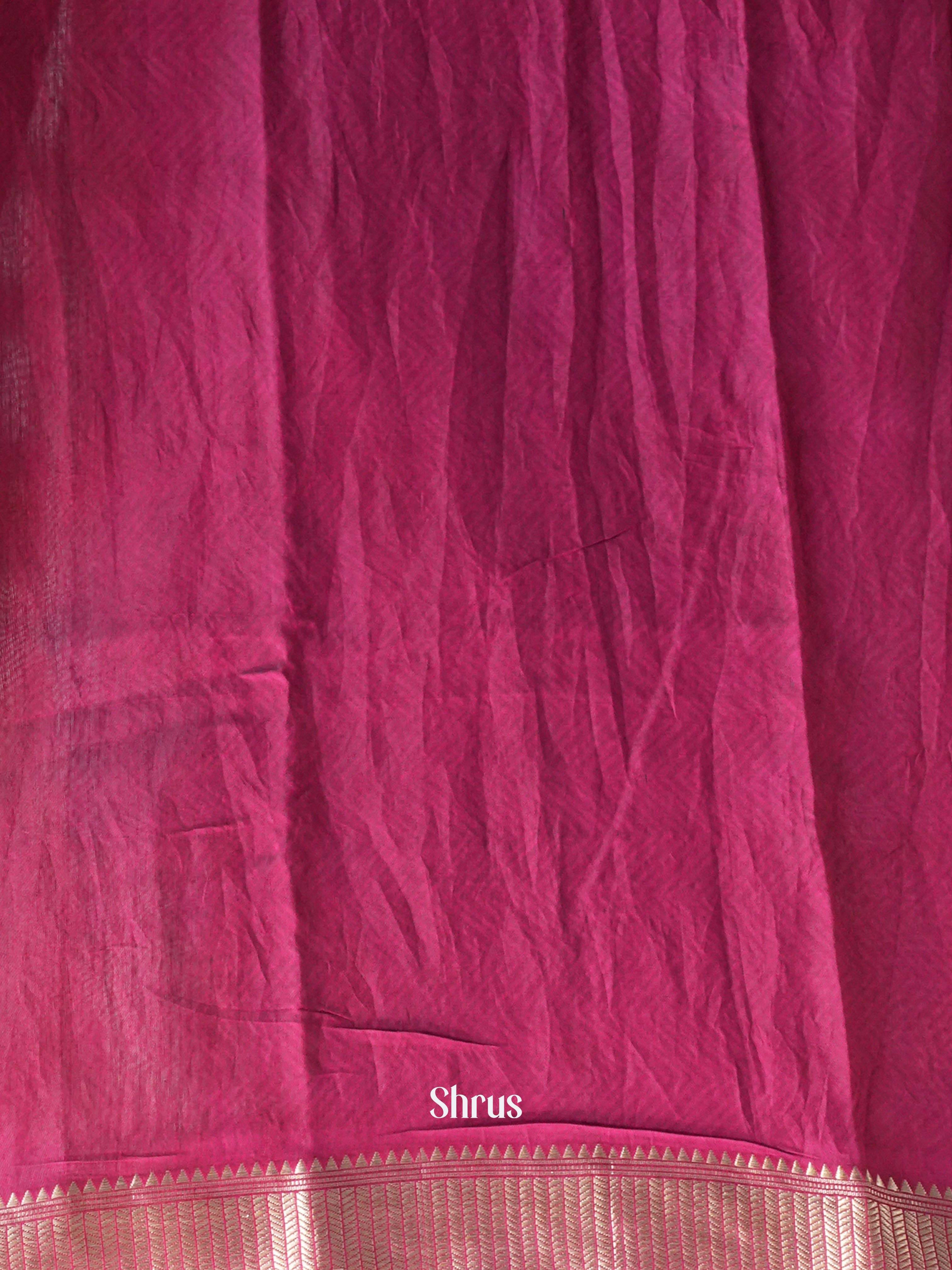 Green - Art Modal Saree - Shop on Shrus.com