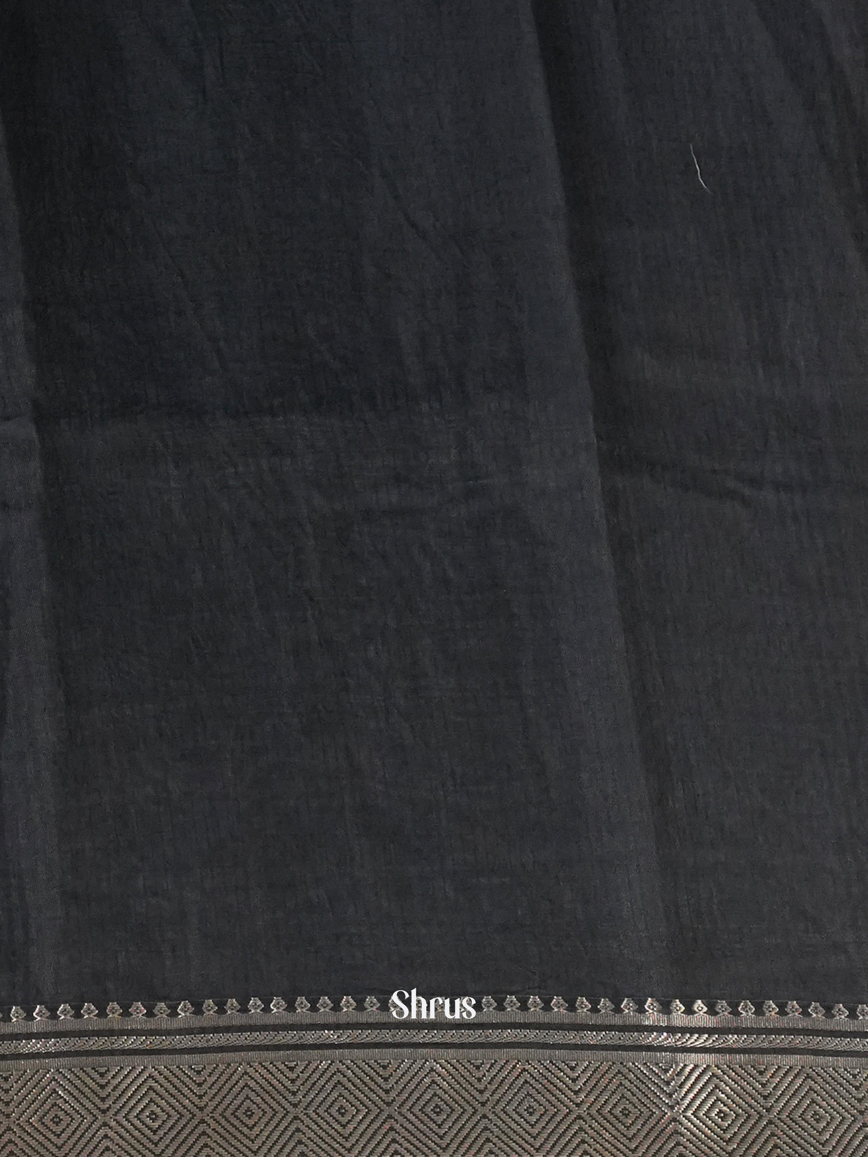 Red & Black - Art Modal Saree - Shop on Shrus.com