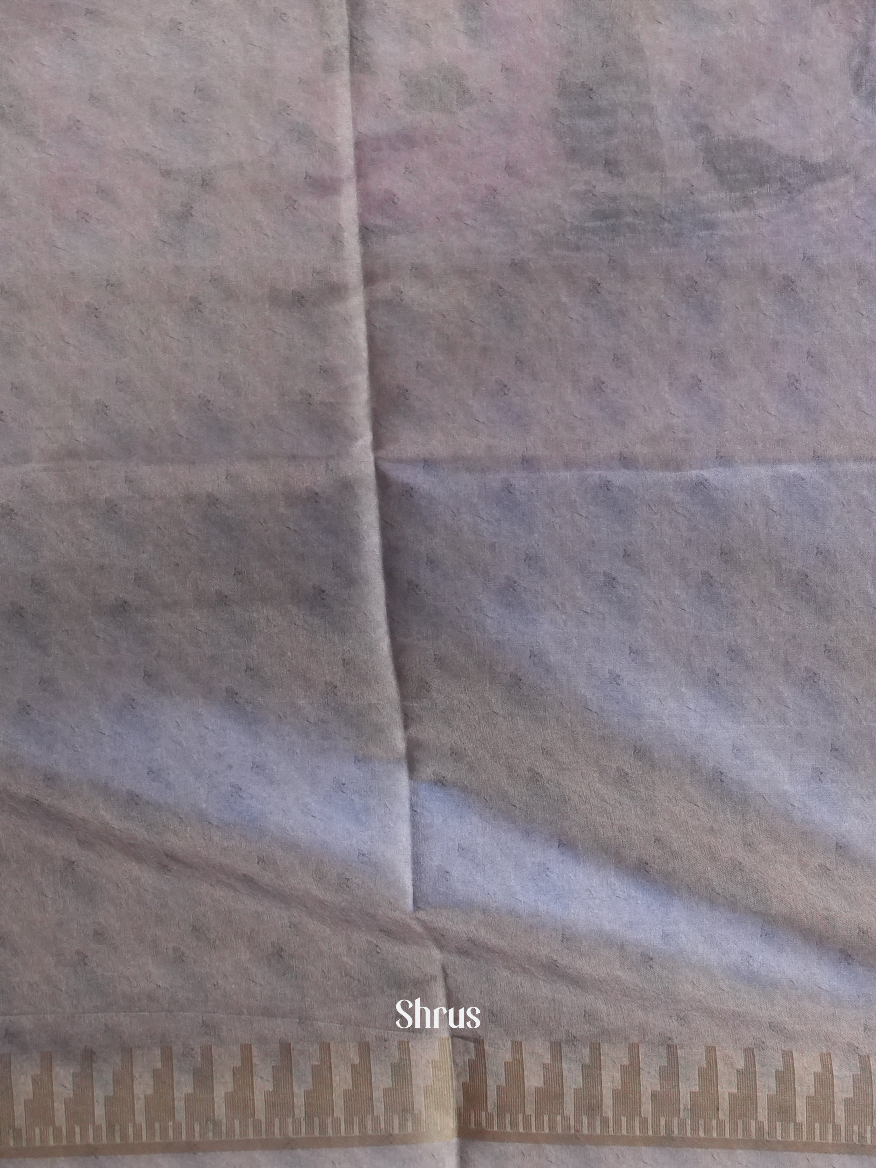 Purple - Semi Tussar Saree - Shop on Shrus.com