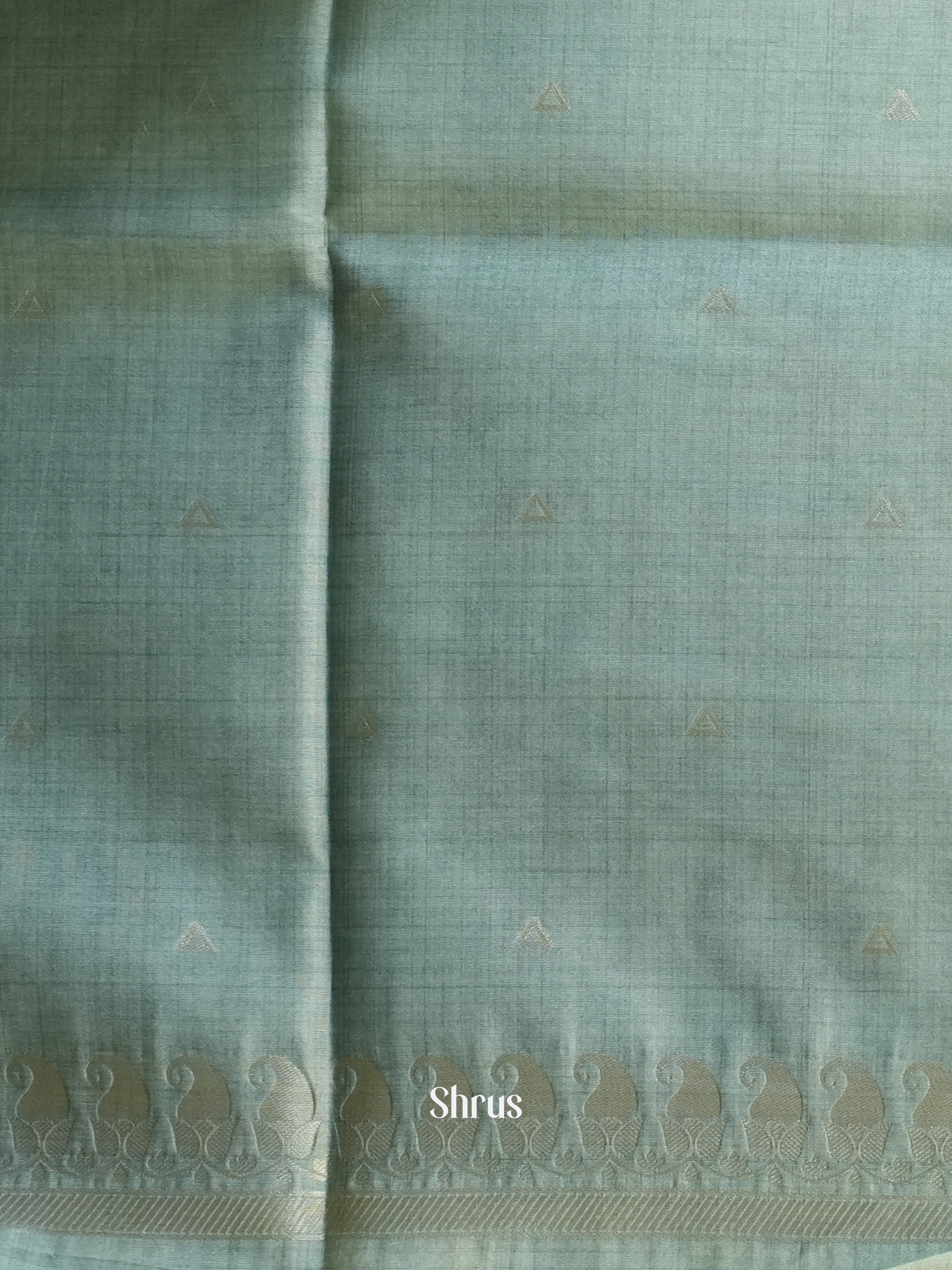 Pastel Green - Semi Tussar Sareev - Shop on Shrus.com