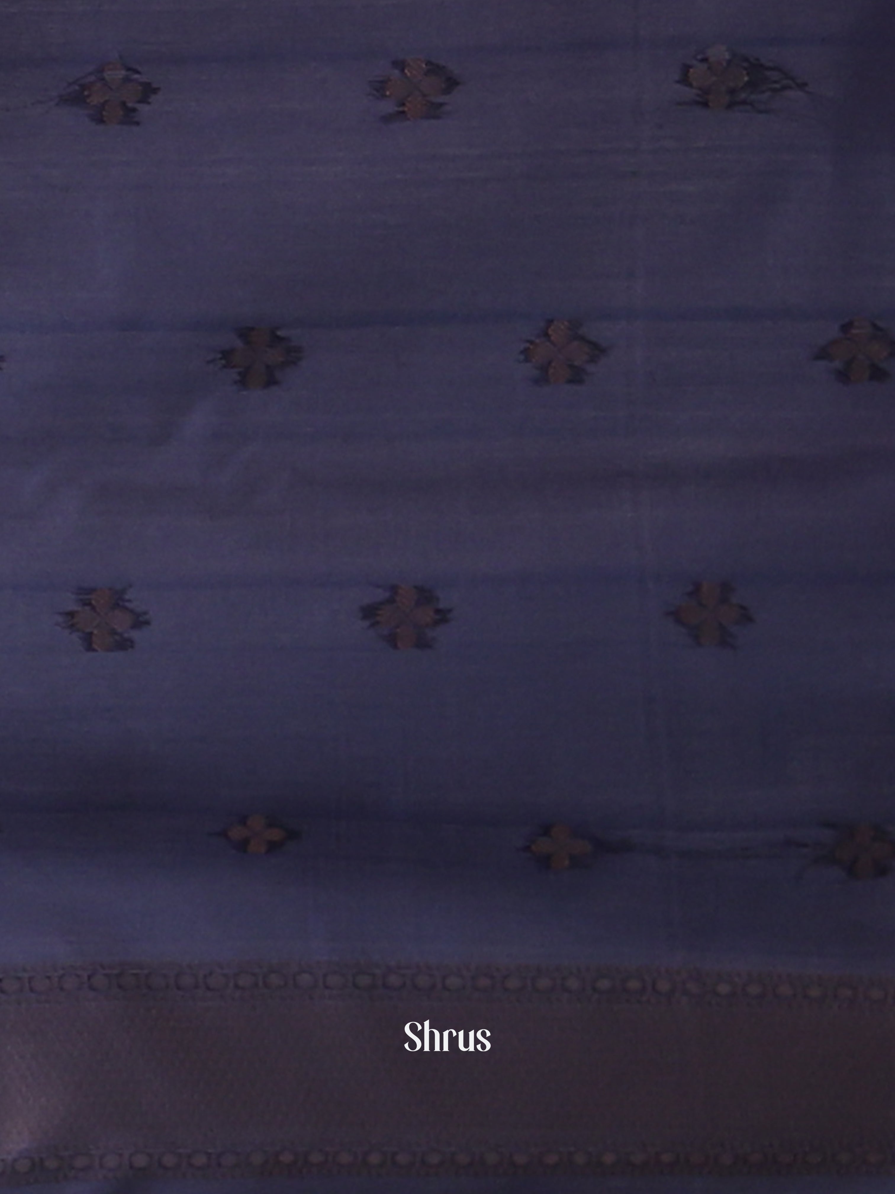 Reddish Pink & Blue - Semi Softsilk Saree - Shop on Shrus.com