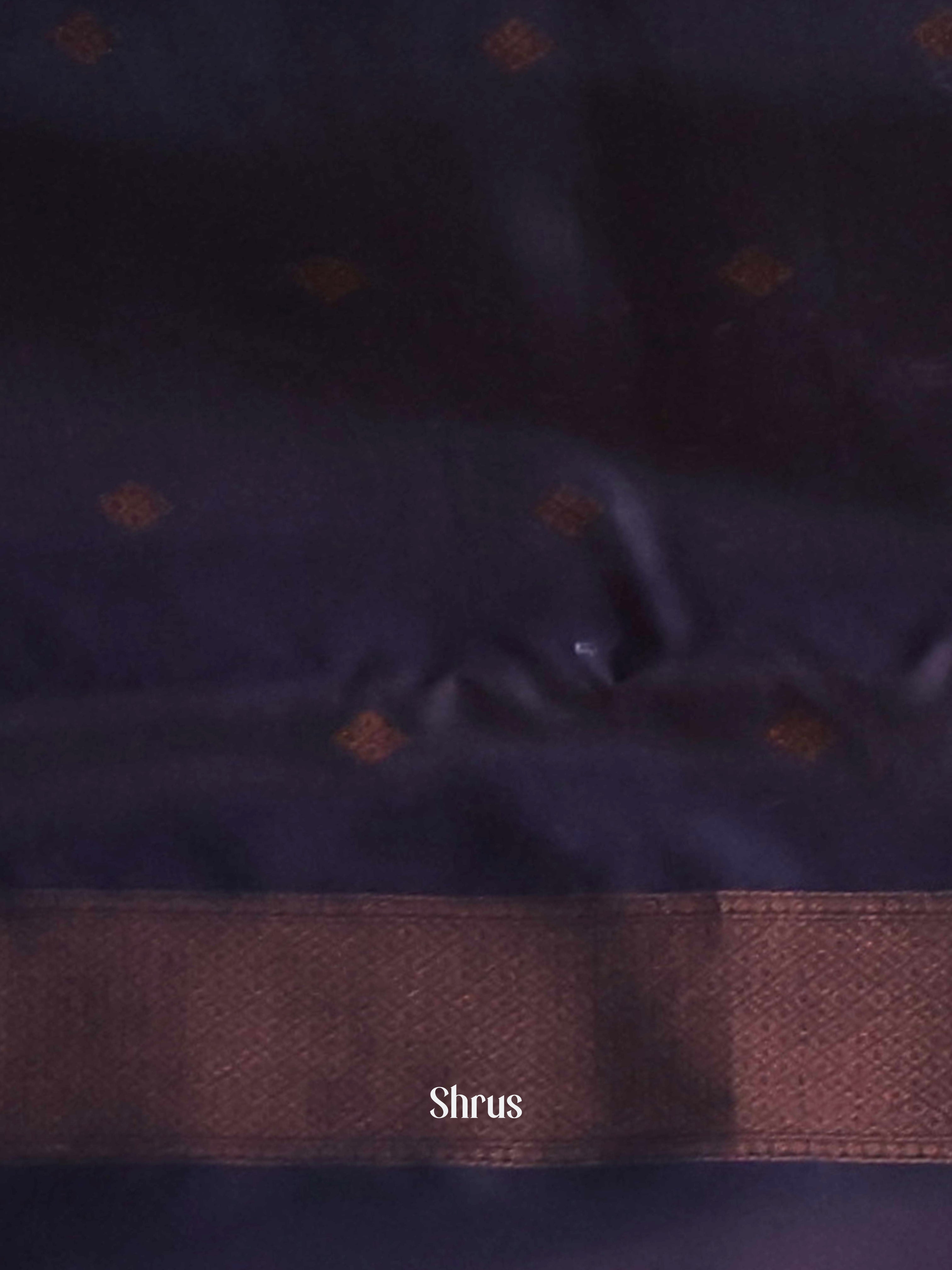 Pink & Blue - Semi Softsilk Saree - Shop on Shrus.com
