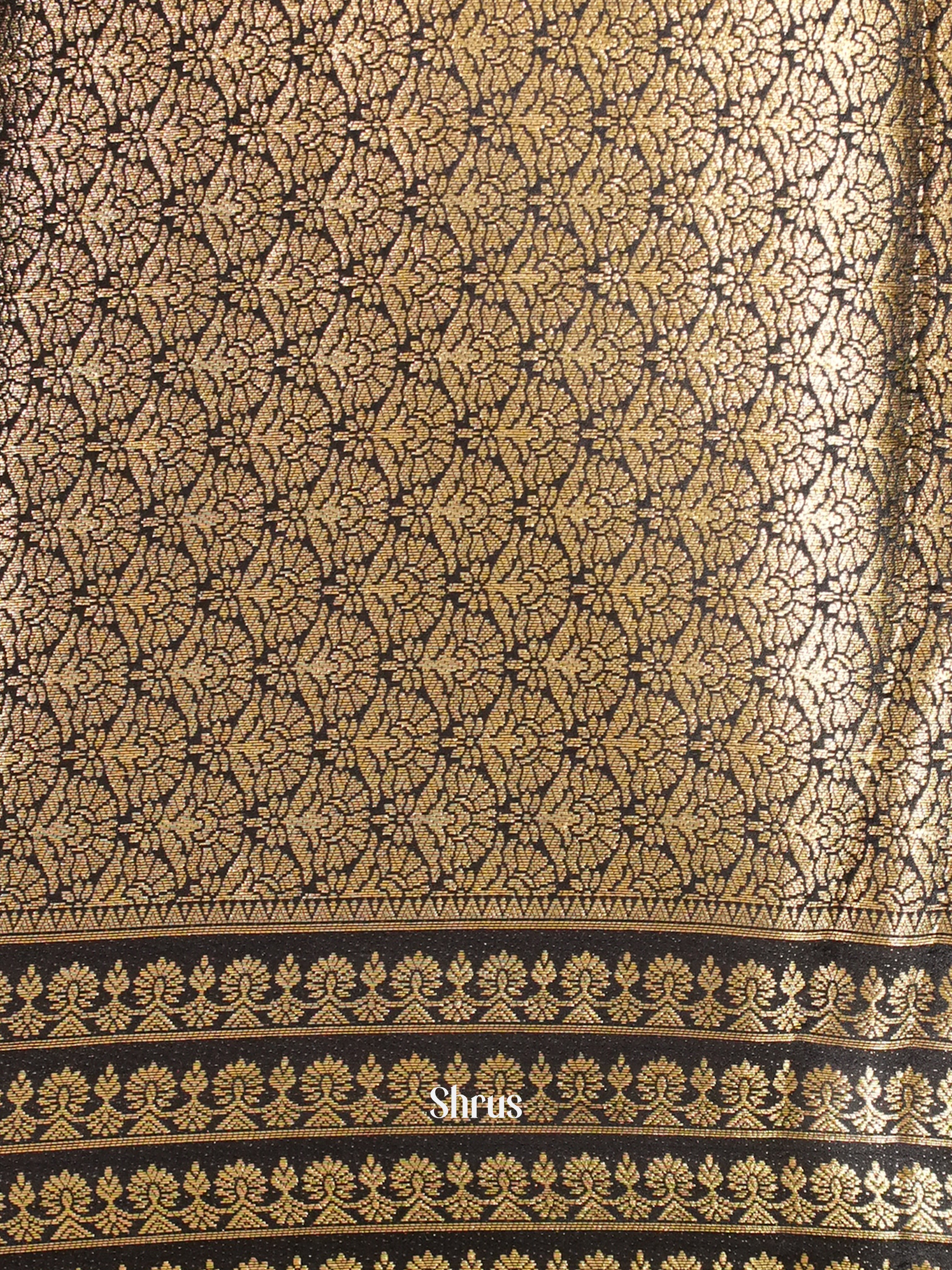 Pink & Blue - Mysoresilk-halfpure Saree - Shop on Shrus.com