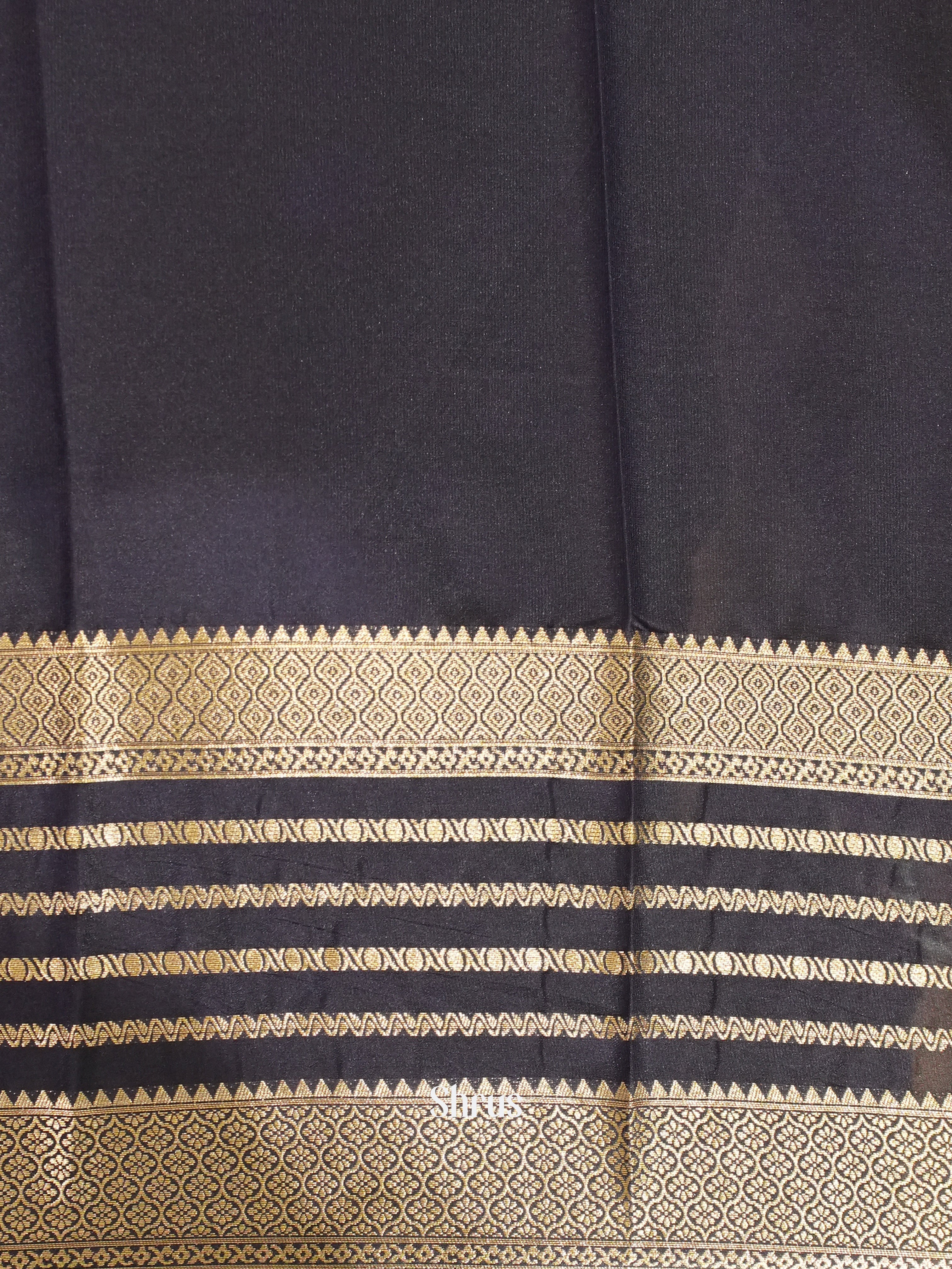 Pink & Blue- Mysoresilk-halfpure Saree - Shop on Shrus.com
