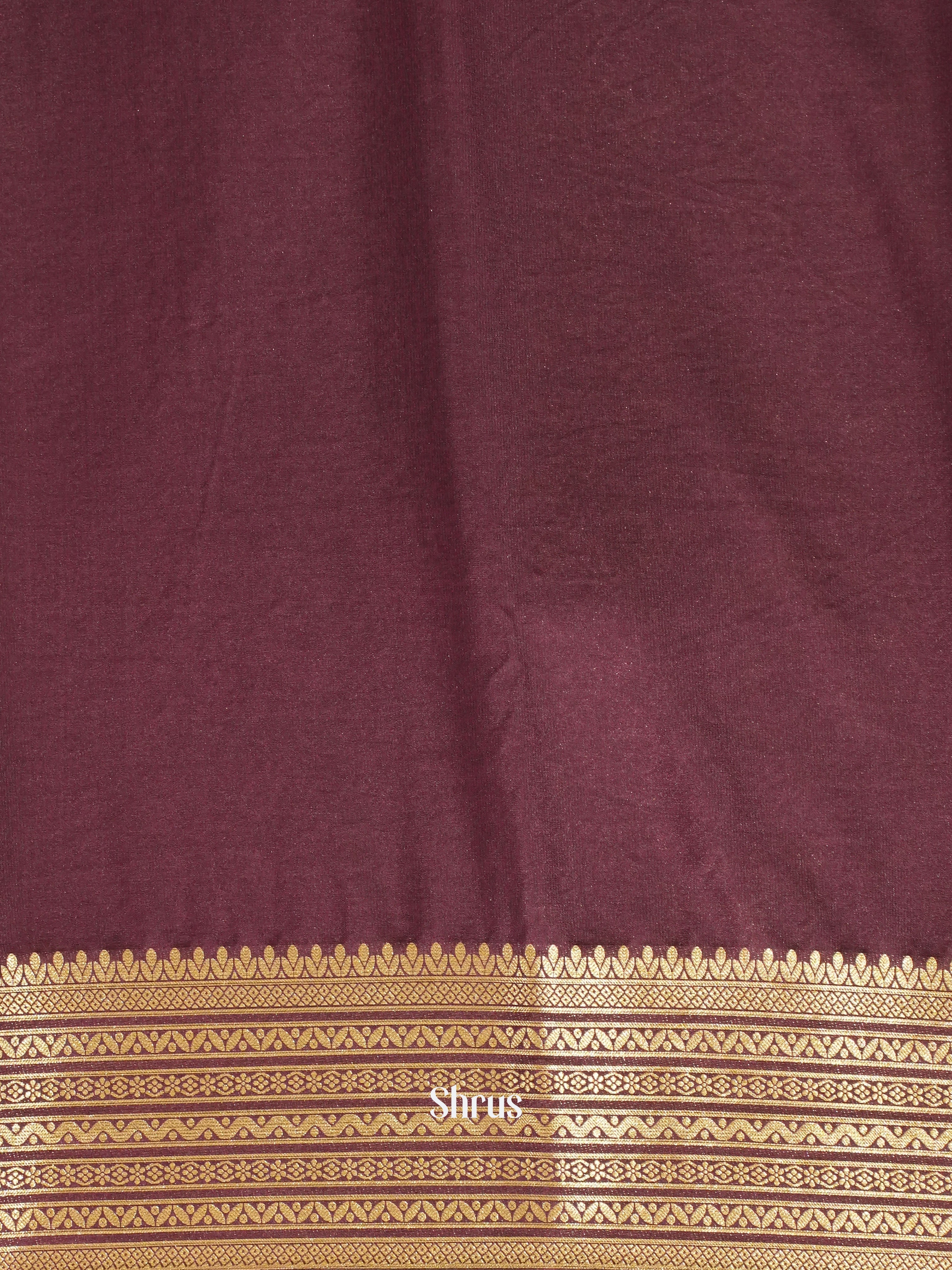 Pastel Green & Purple - Mysoresilk-halfpure Saree - Shop on Shrus.com