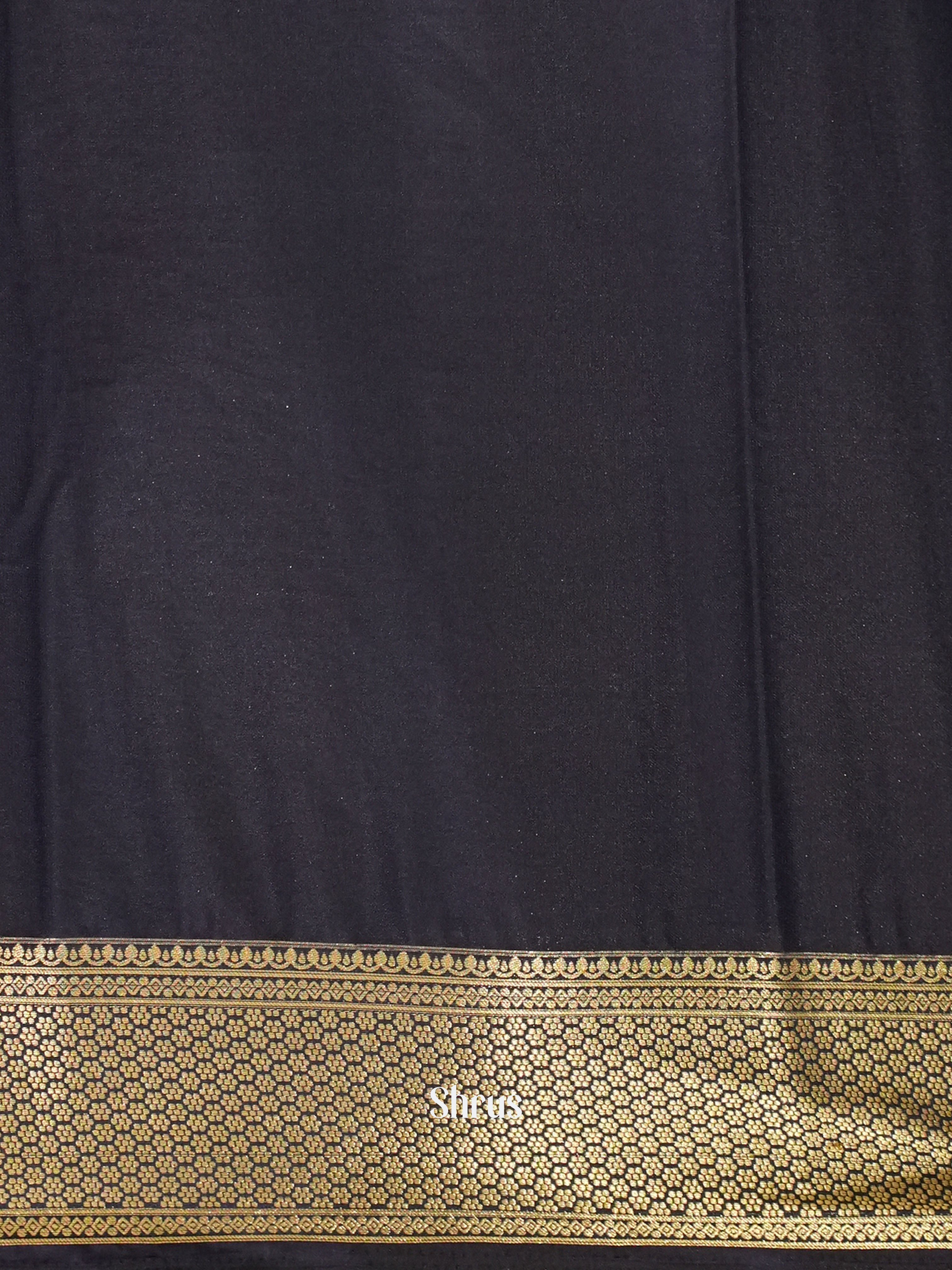 Blue - Mysoresilk-halfpure Saree - Shop on Shrus.com