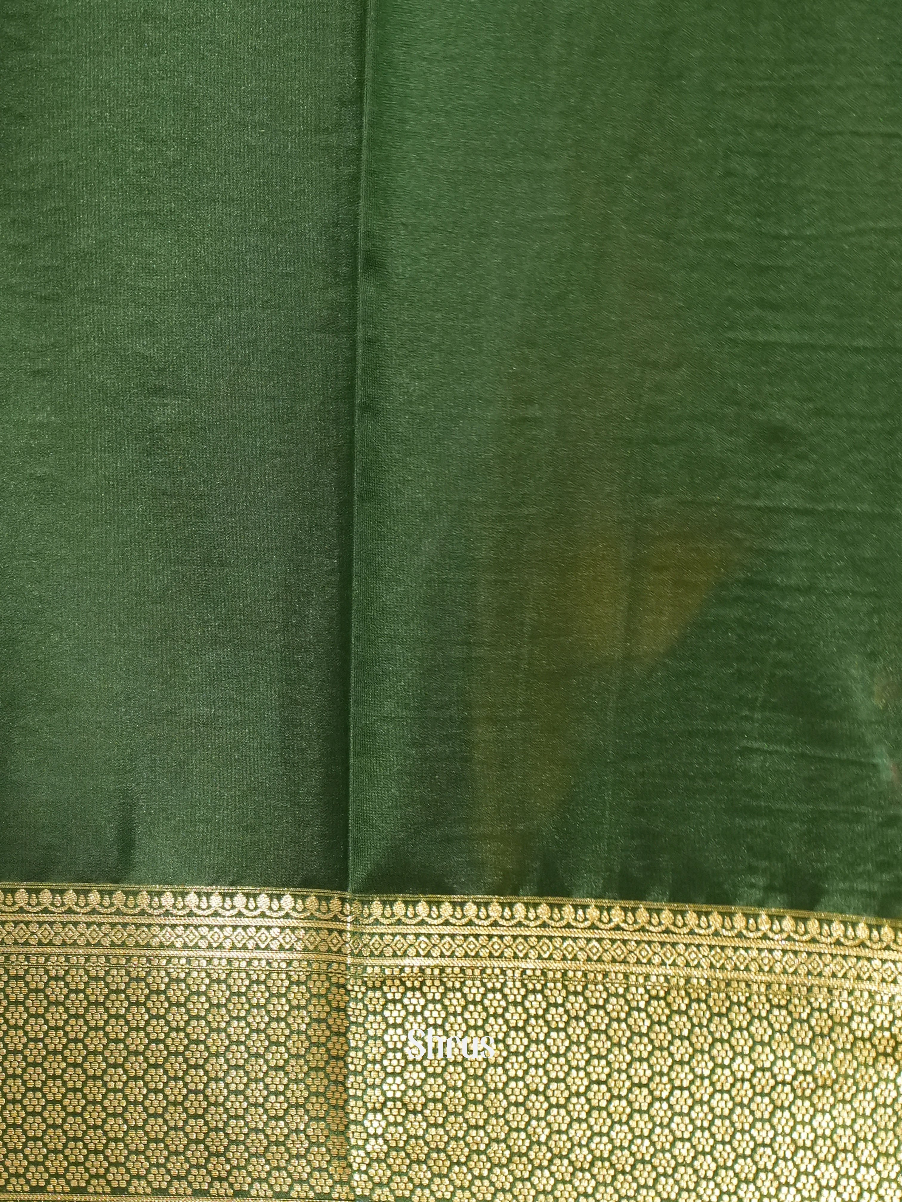 Green - Mysoresilk-halfpure Saree - Shop on Shrus.com