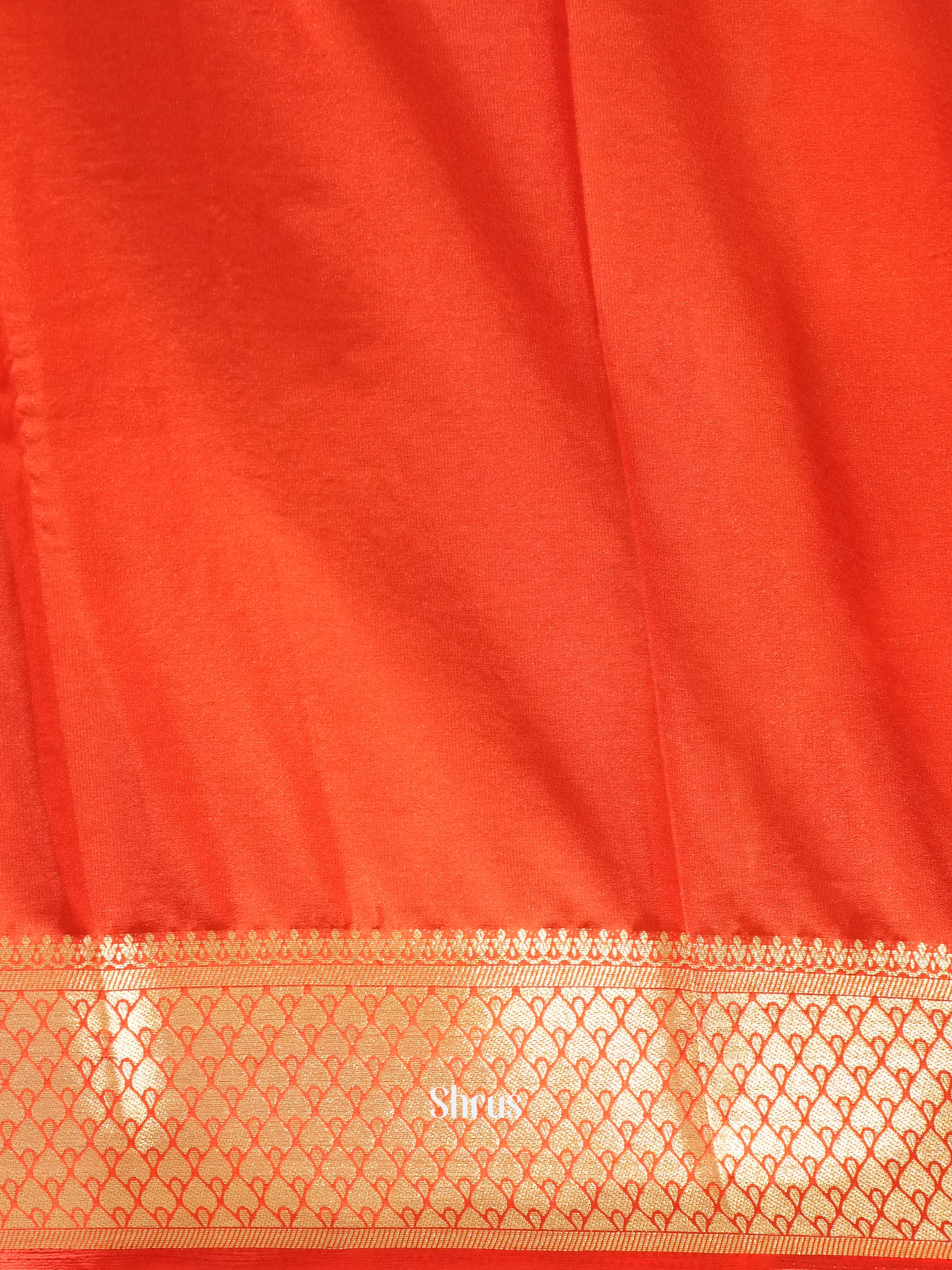 Green & Red - Mysoresilk-halfpure Saree - Shop on Shrus.com