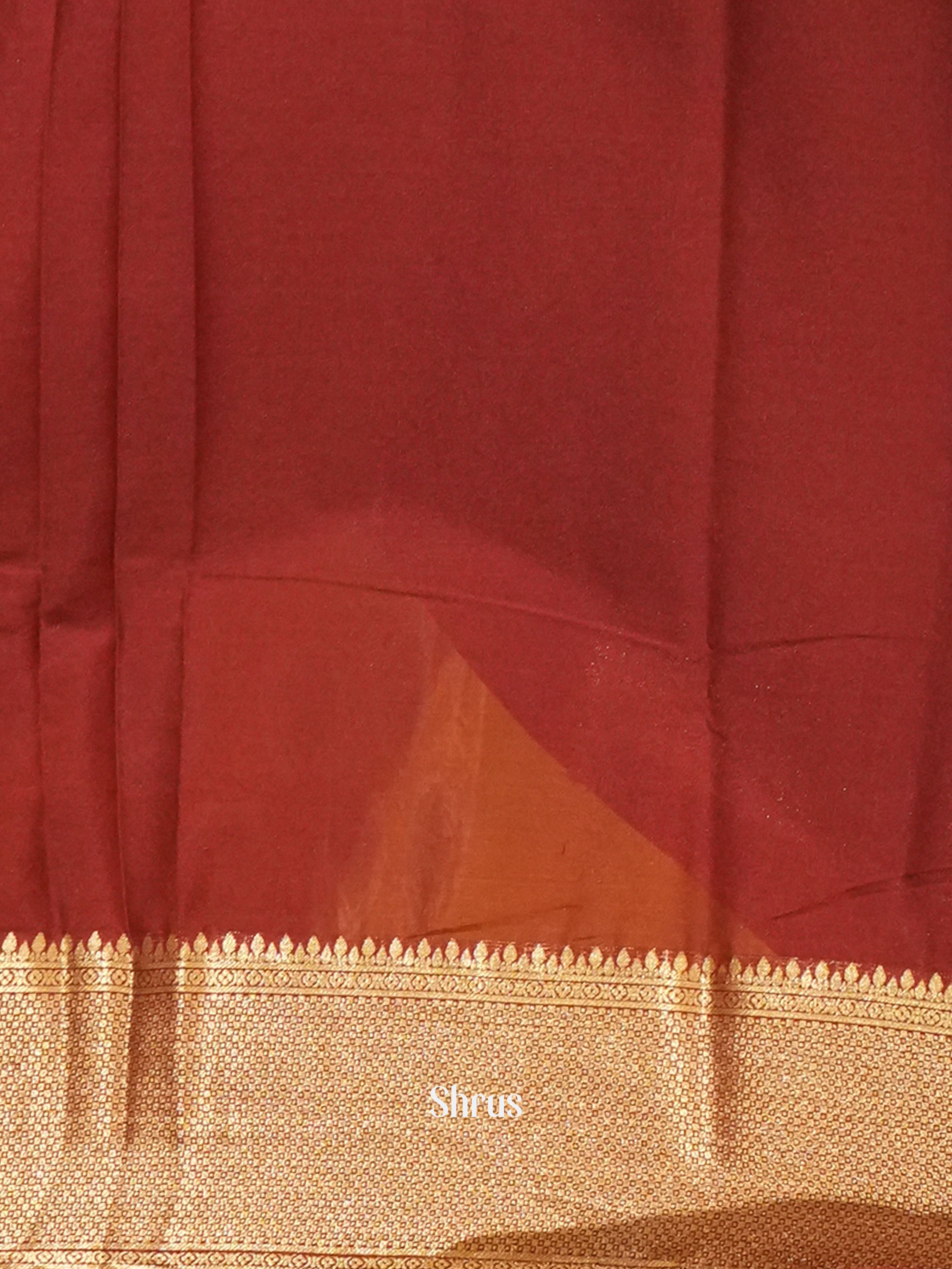 Brown - Mysoresilk-halfpure - Shop on Shrus.com