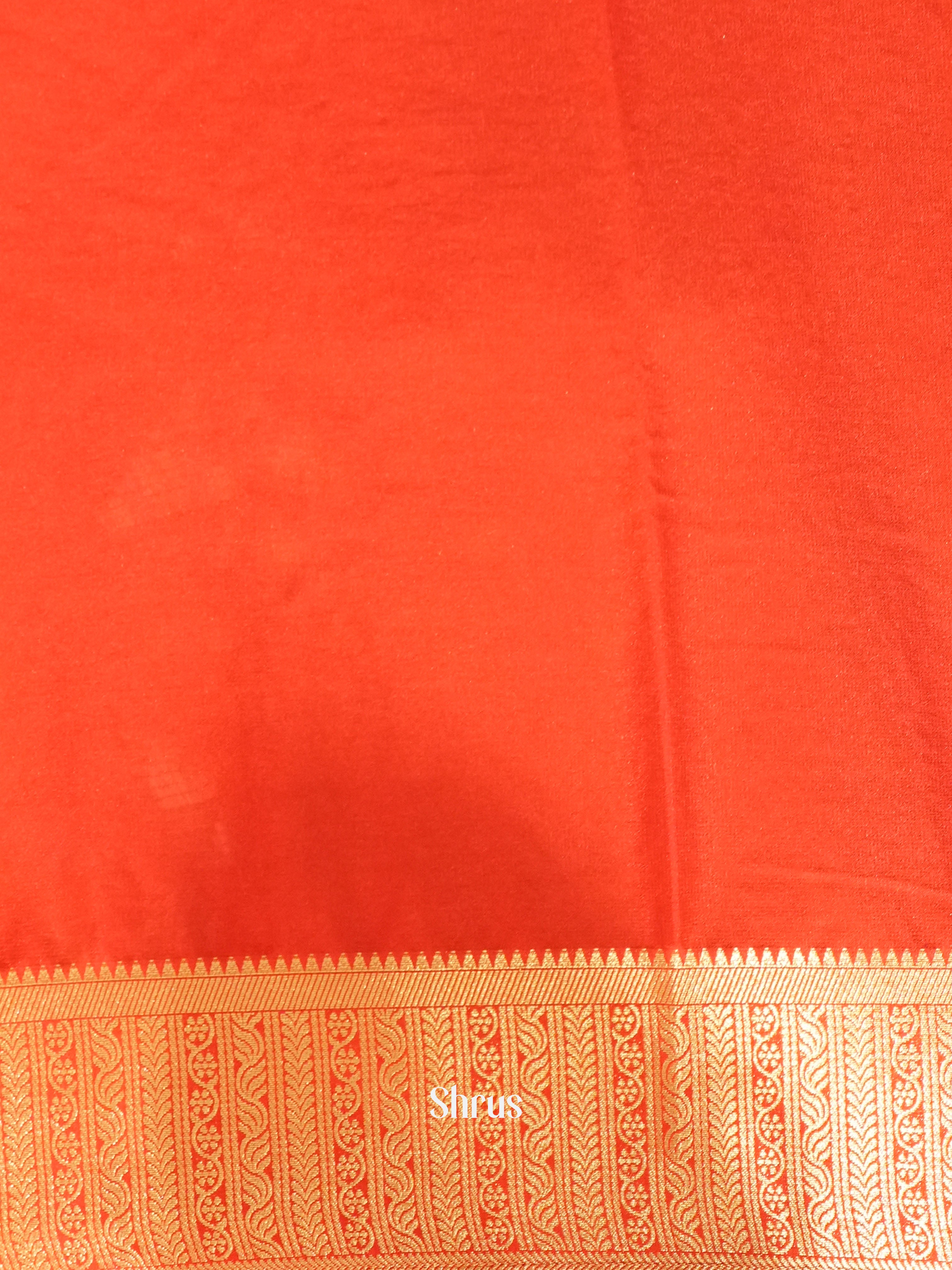 Purple & Red - Mysoresilk-halfpure - Shop on Shrus.com