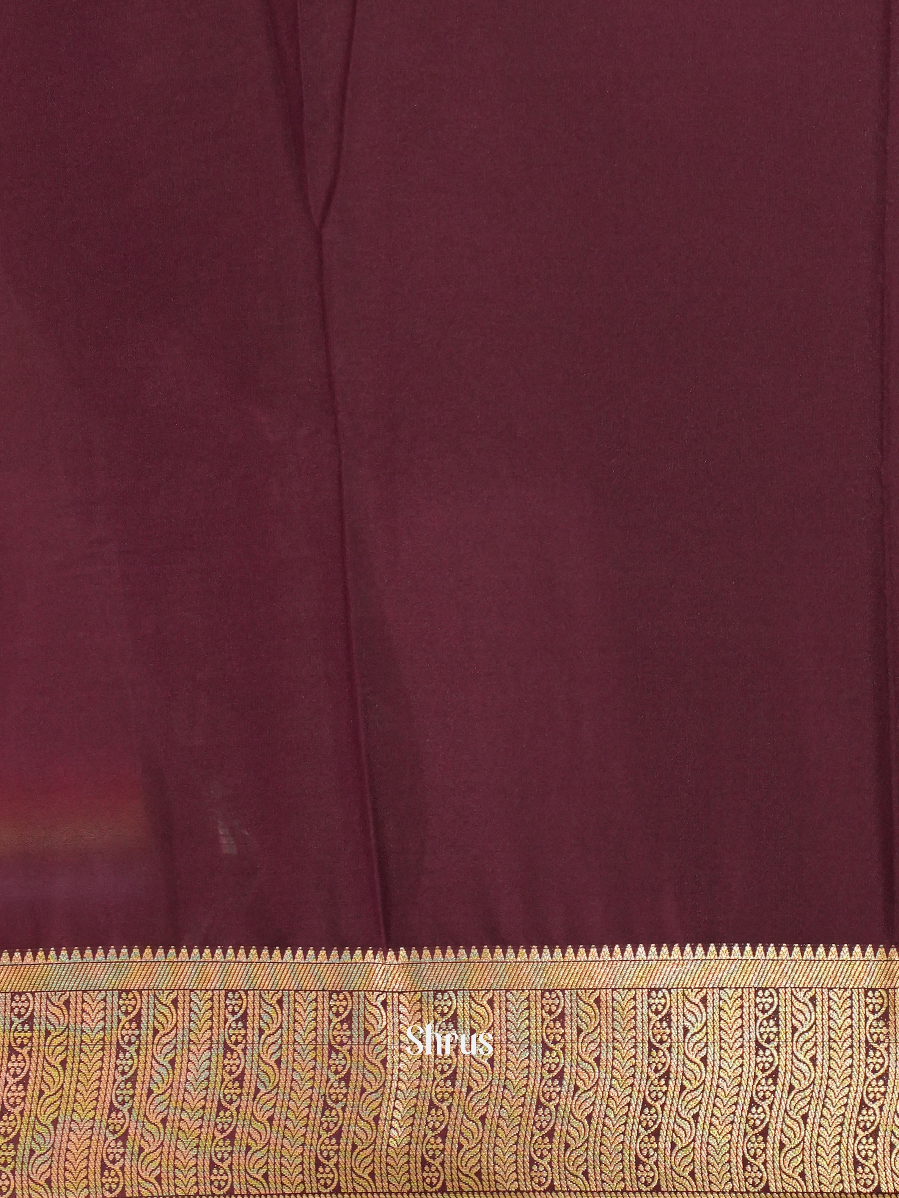 Pastel Green & Purple- Mysoresilk-halfpure - Shop on Shrus.com