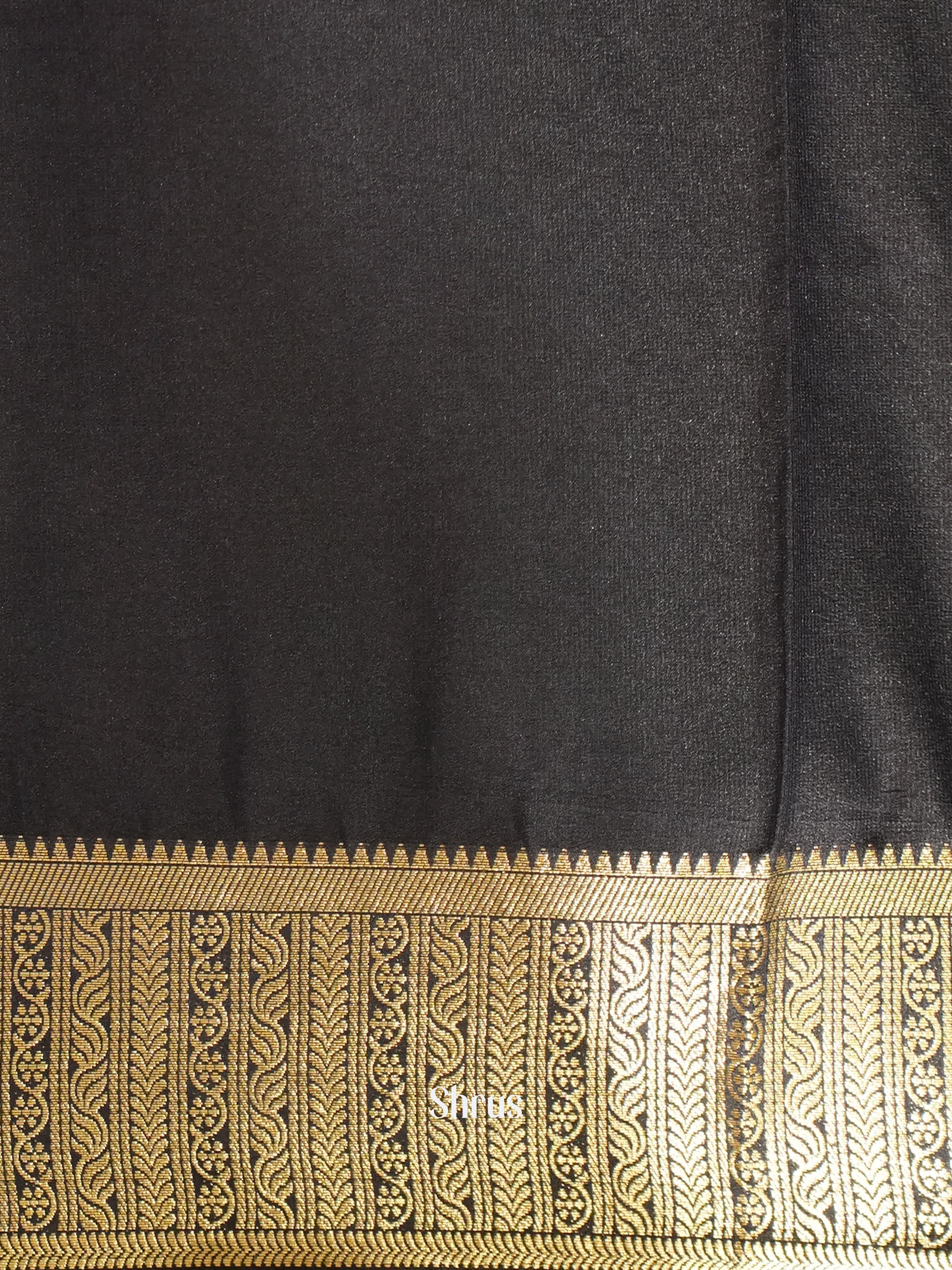 Pink & Black - Mysoresilk-halfpure - Shop on Shrus.com