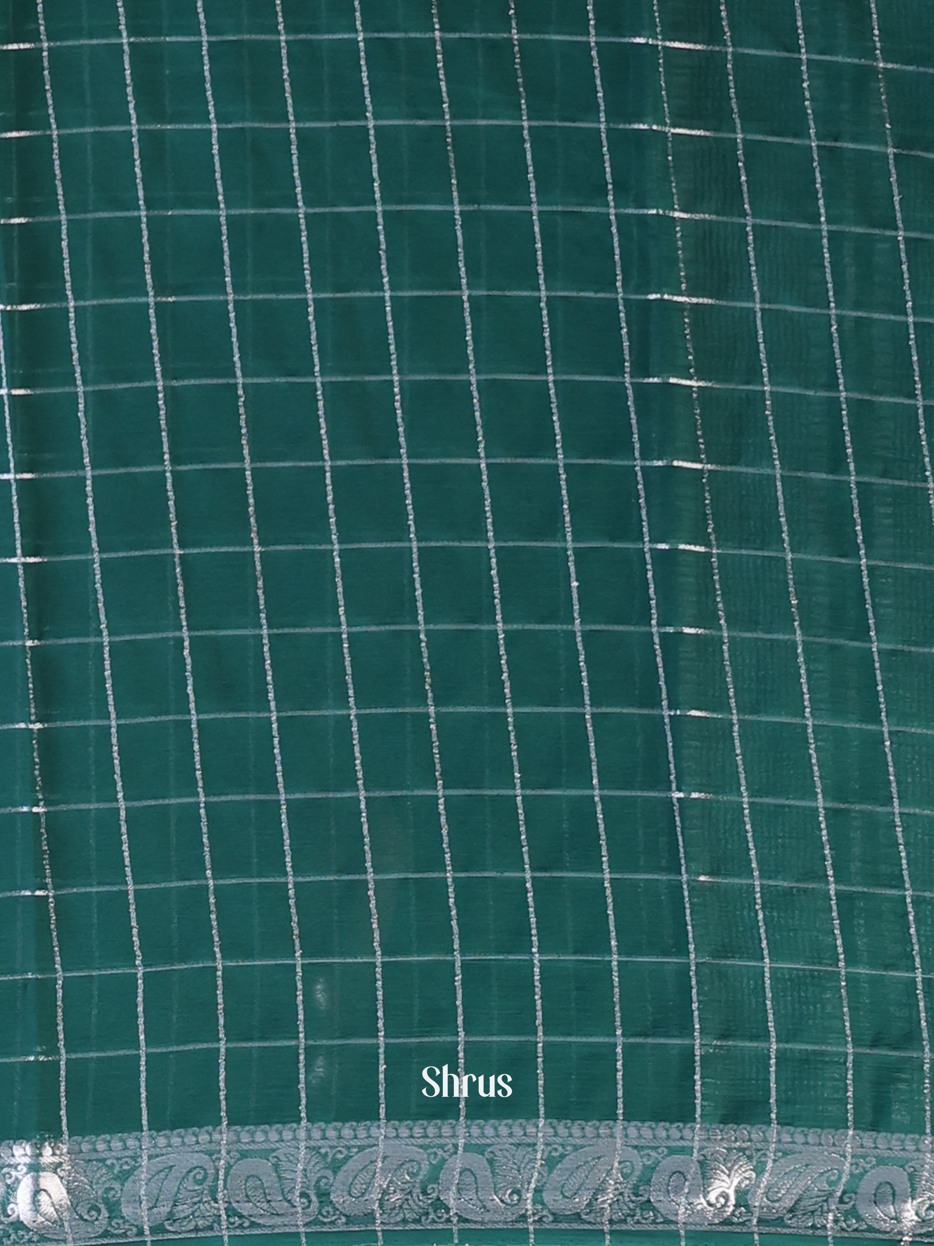 Green - Semi Mysoresilk Saree - Shop on Shrus.com