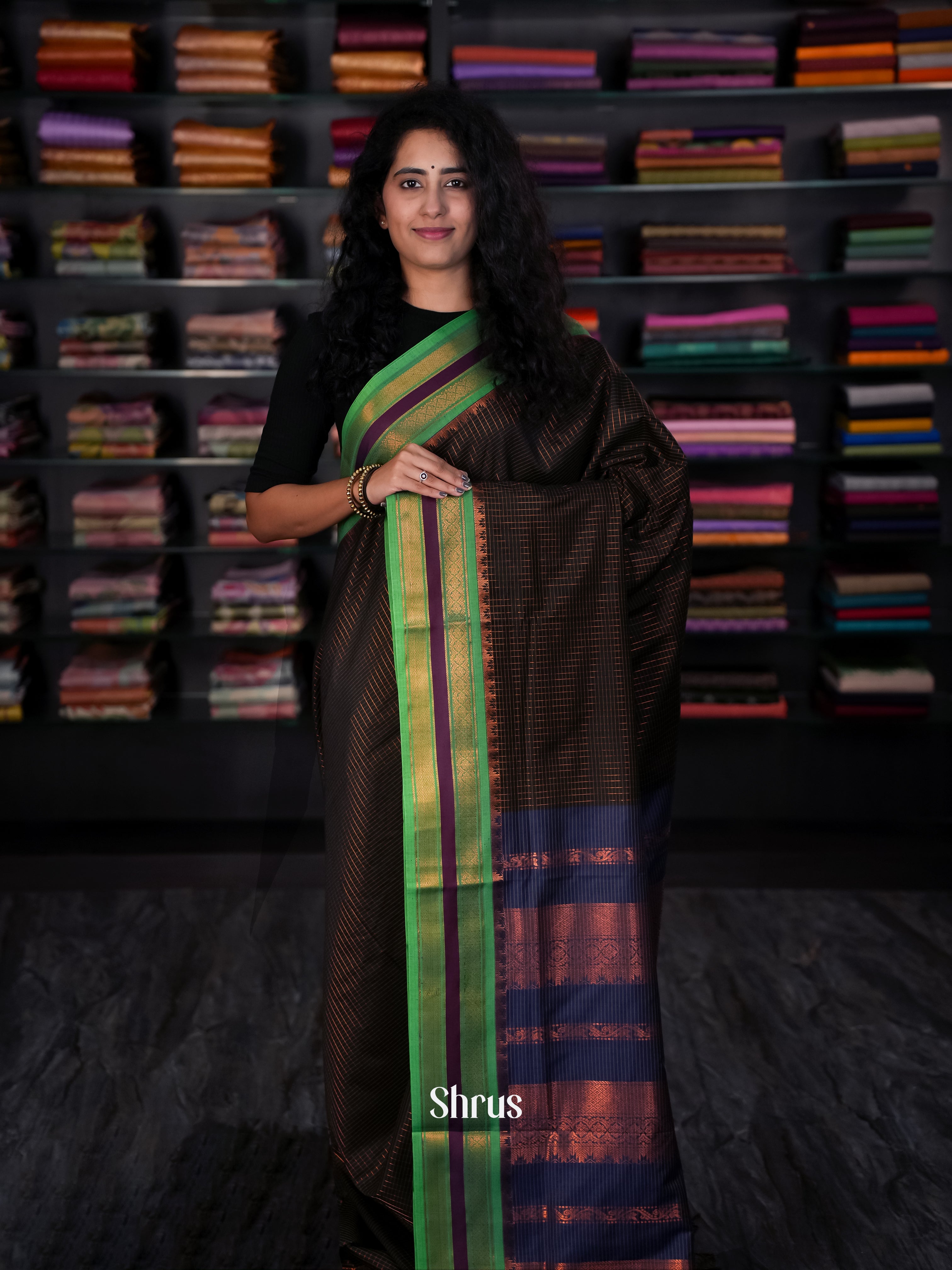 lack & Blue- Kalyani Cotton - Shop on Shrus.com
