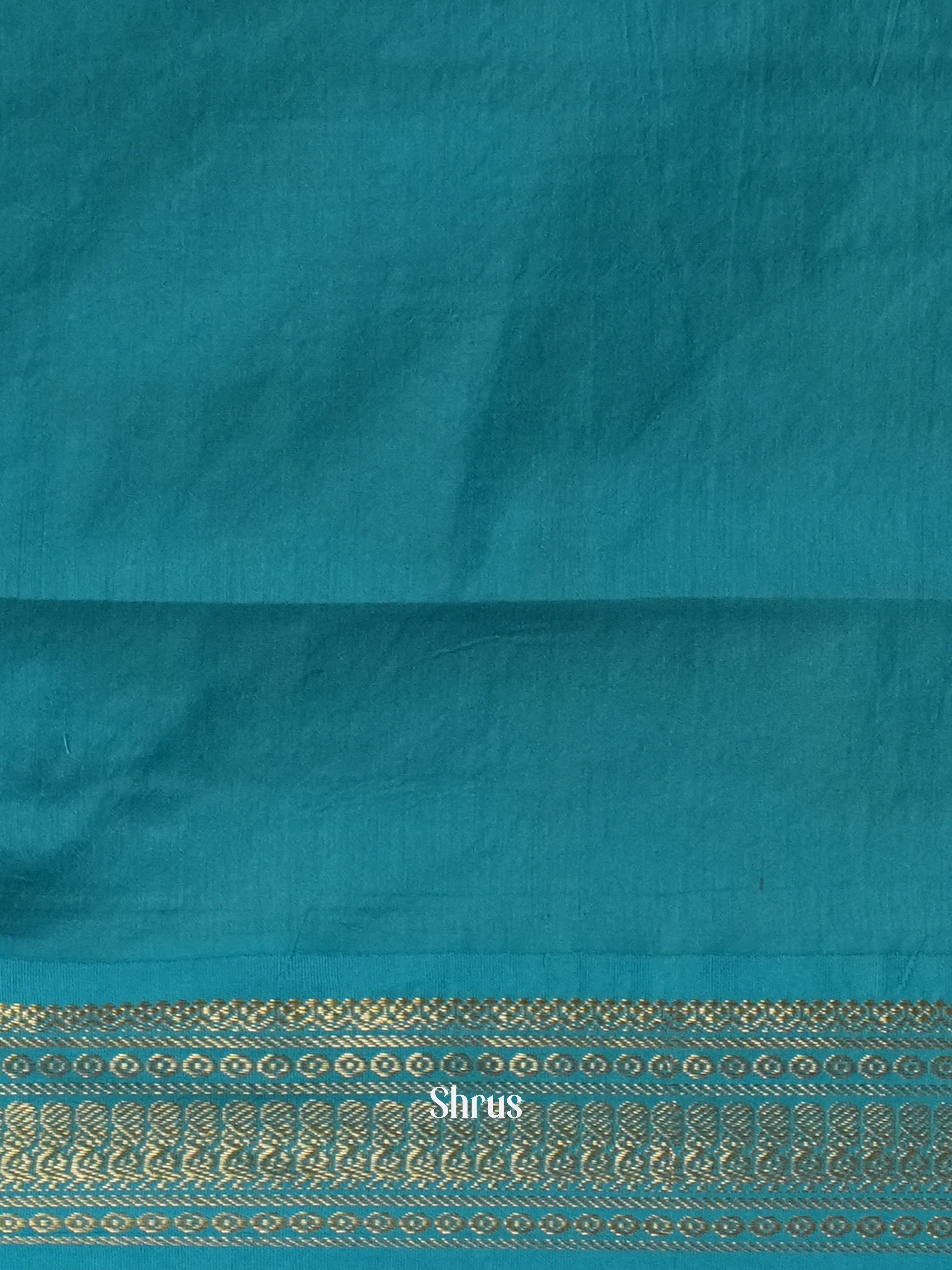 Maroon & Green- Kalyani Cotton Saree - Shop on Shrus.com