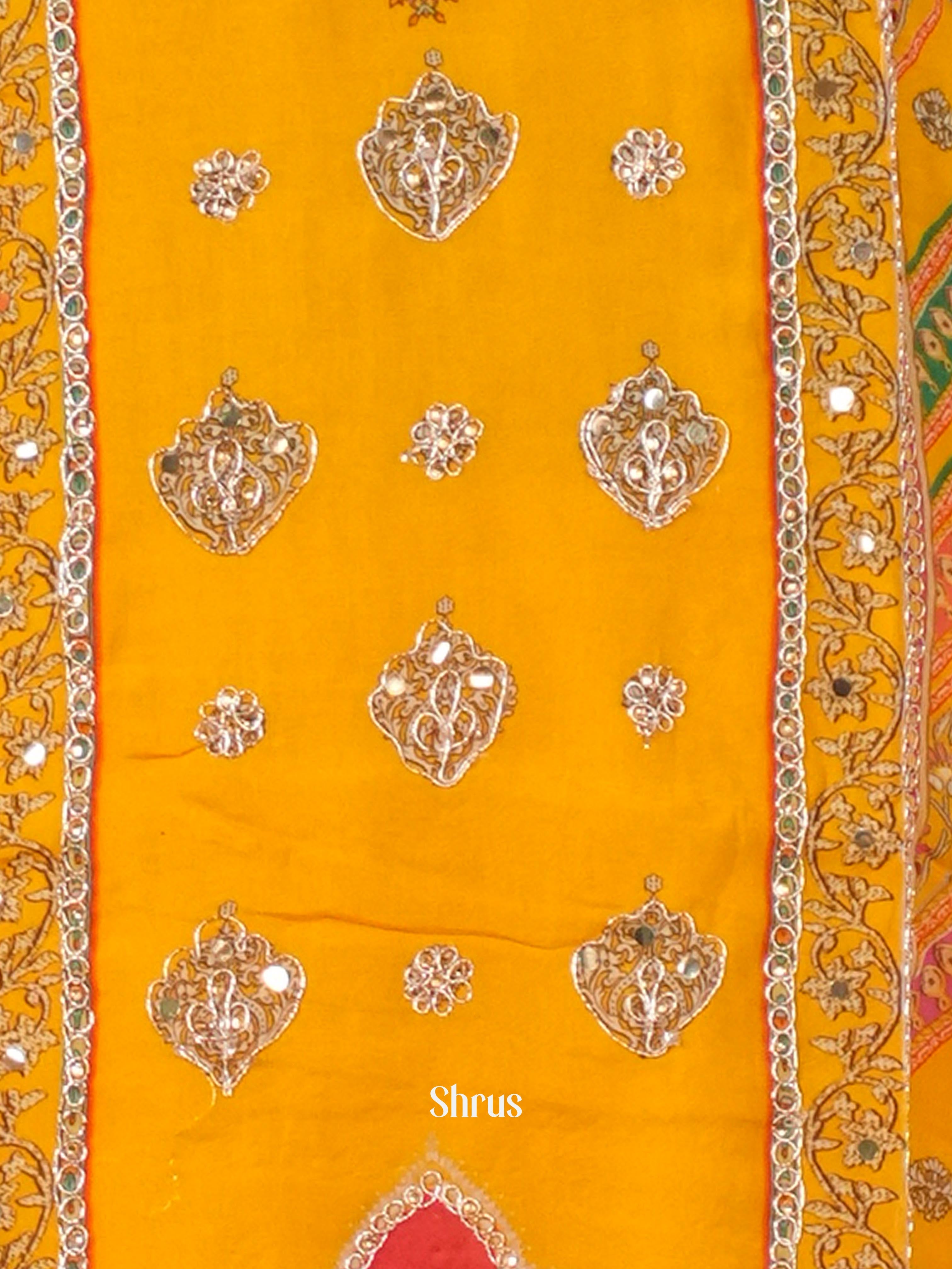 Mustard -3pc Readymade Suits - Shop on Shrus.com
