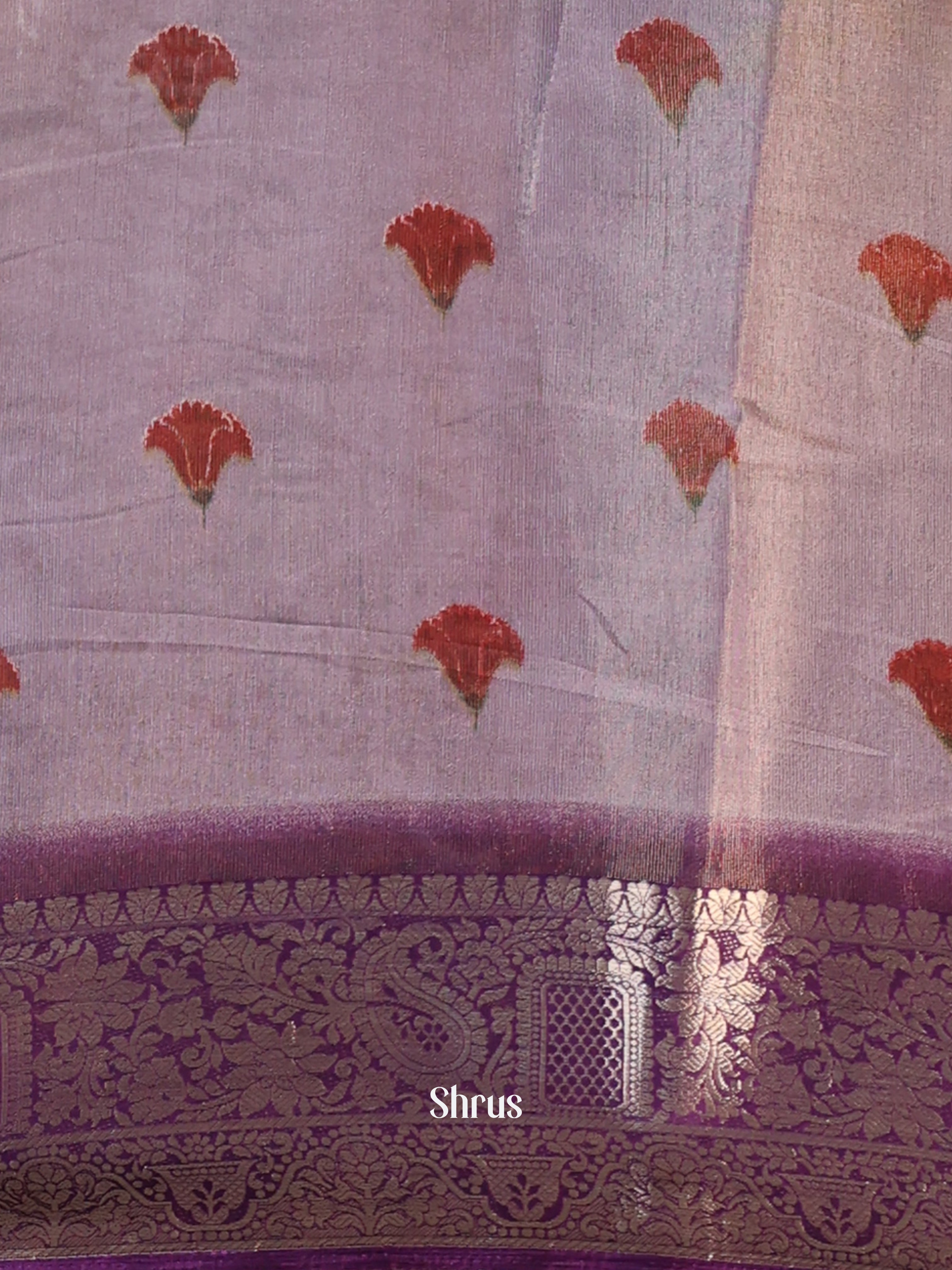 CIS13057 - Semi Tissue Dola Saree - Shop on Shrus.com