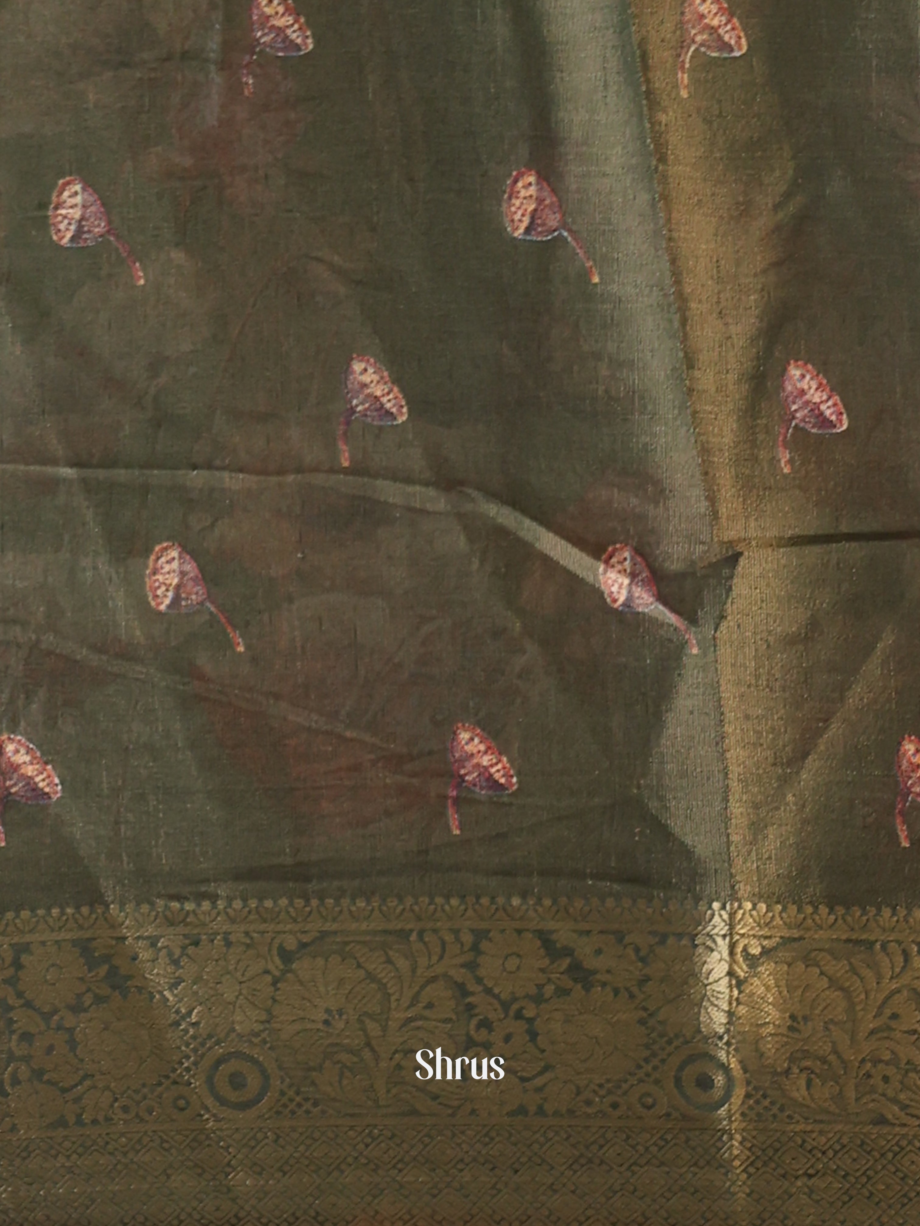 CIS13058 - Semi Tissue Dola Saree - Shop on Shrus.com