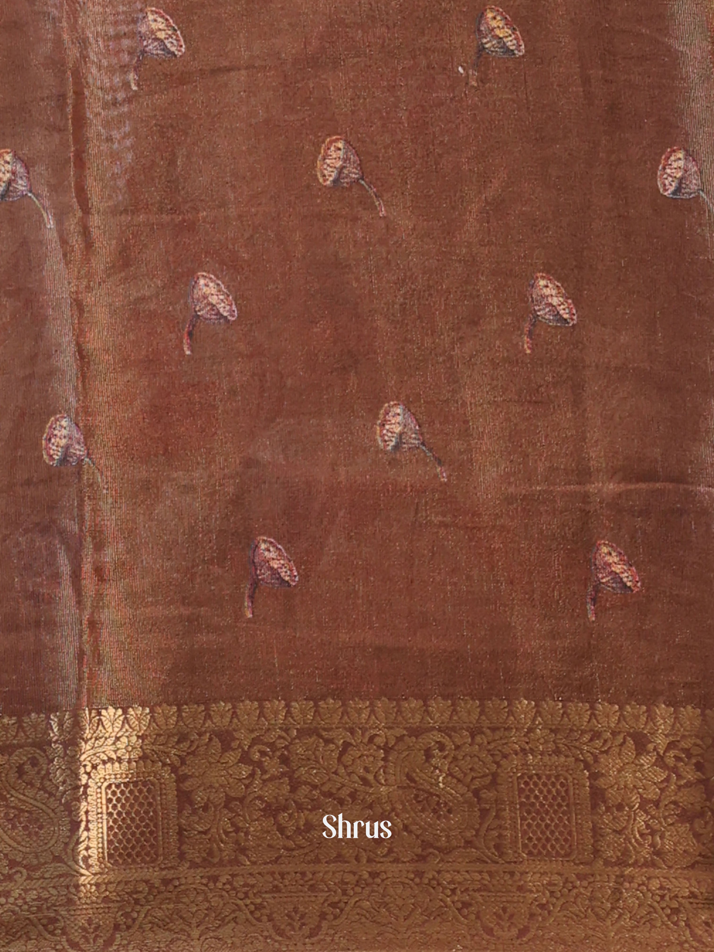 CIS13063 - Semi Tissue Dola Saree - Shop on Shrus.com