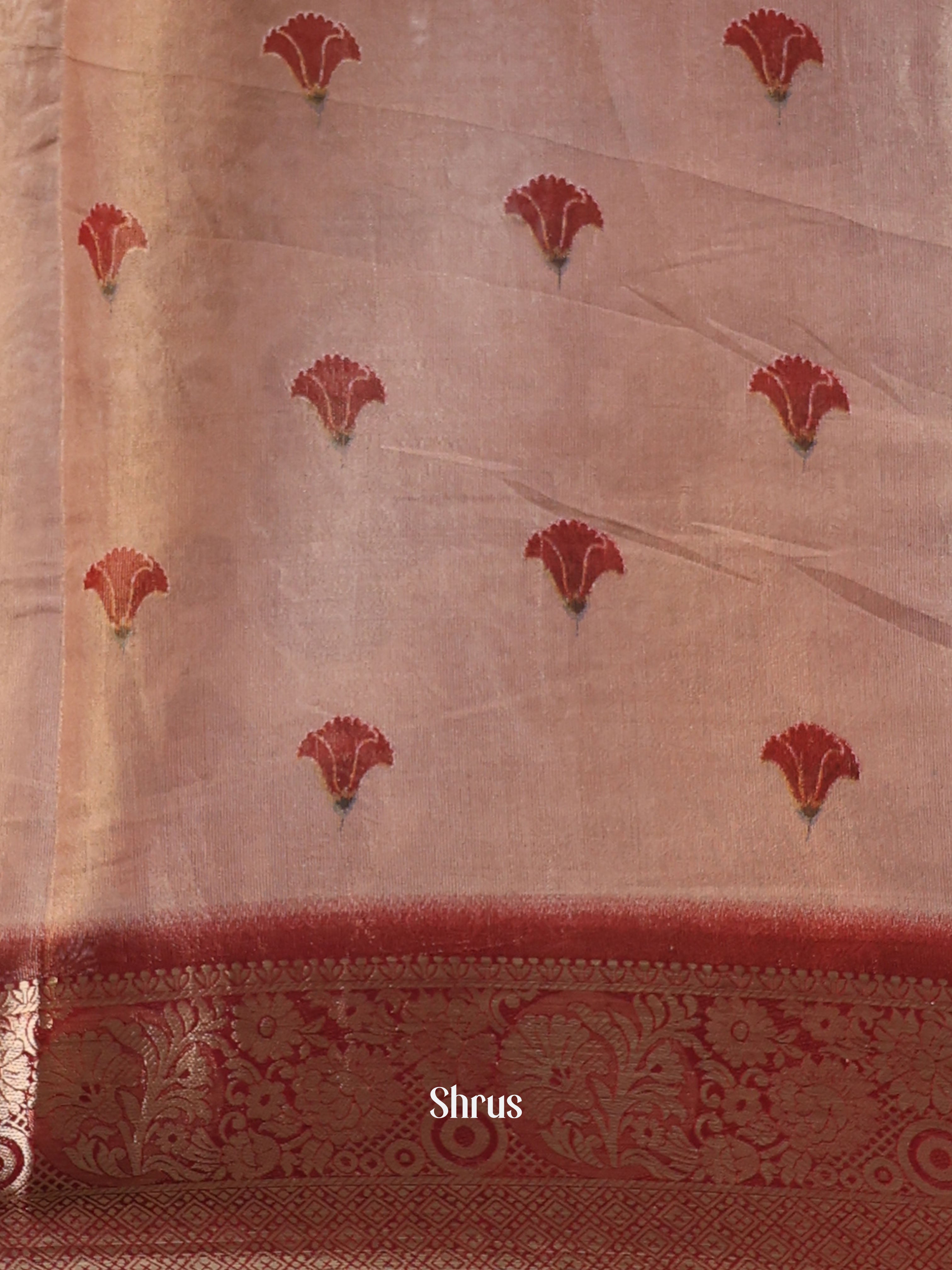 CIS13064 - Semi Tissue Dola Saree - Shop on Shrus.com