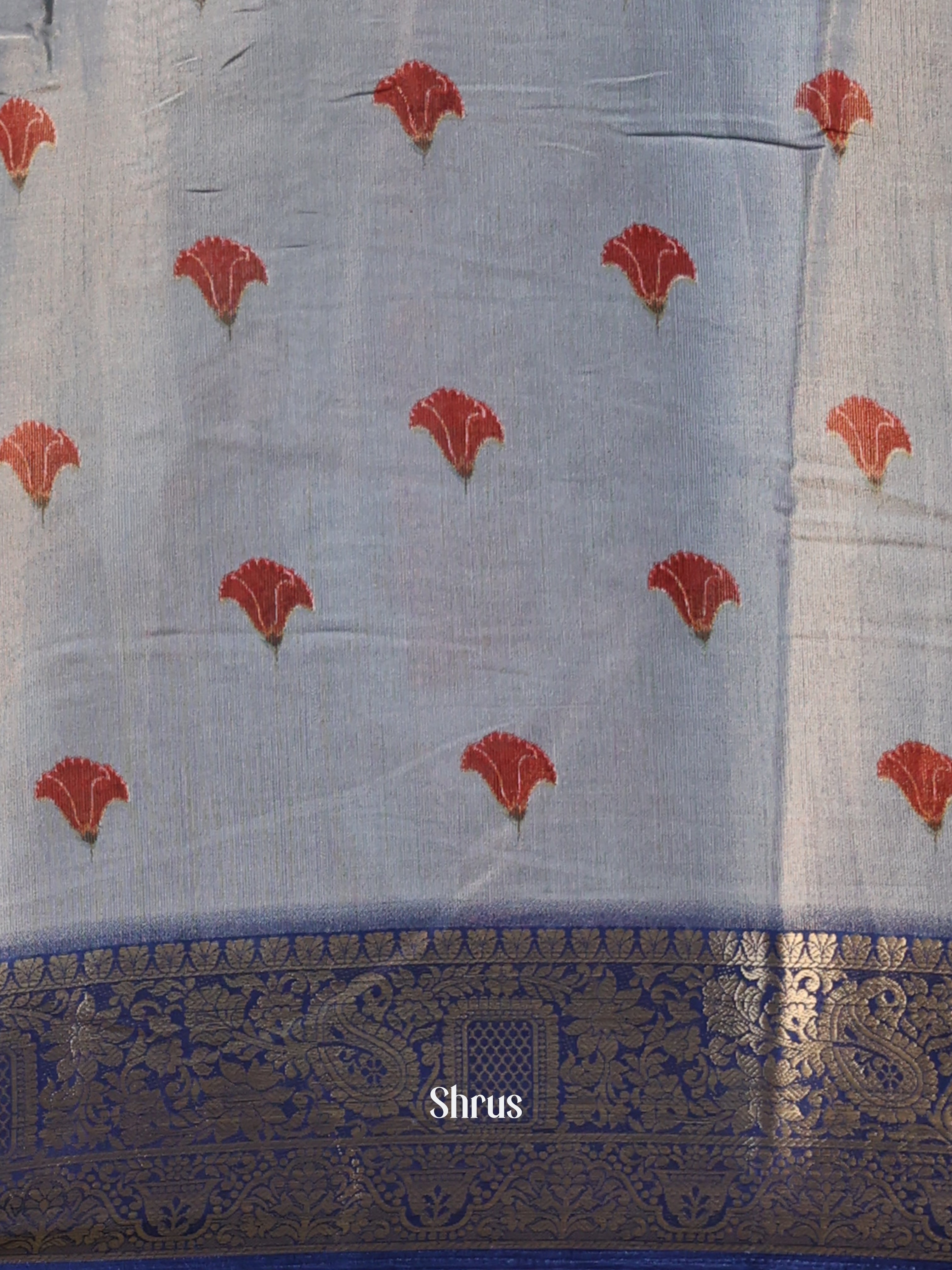 CIS13075 - Semi Tissue Dola Saree - Shop on Shrus.com