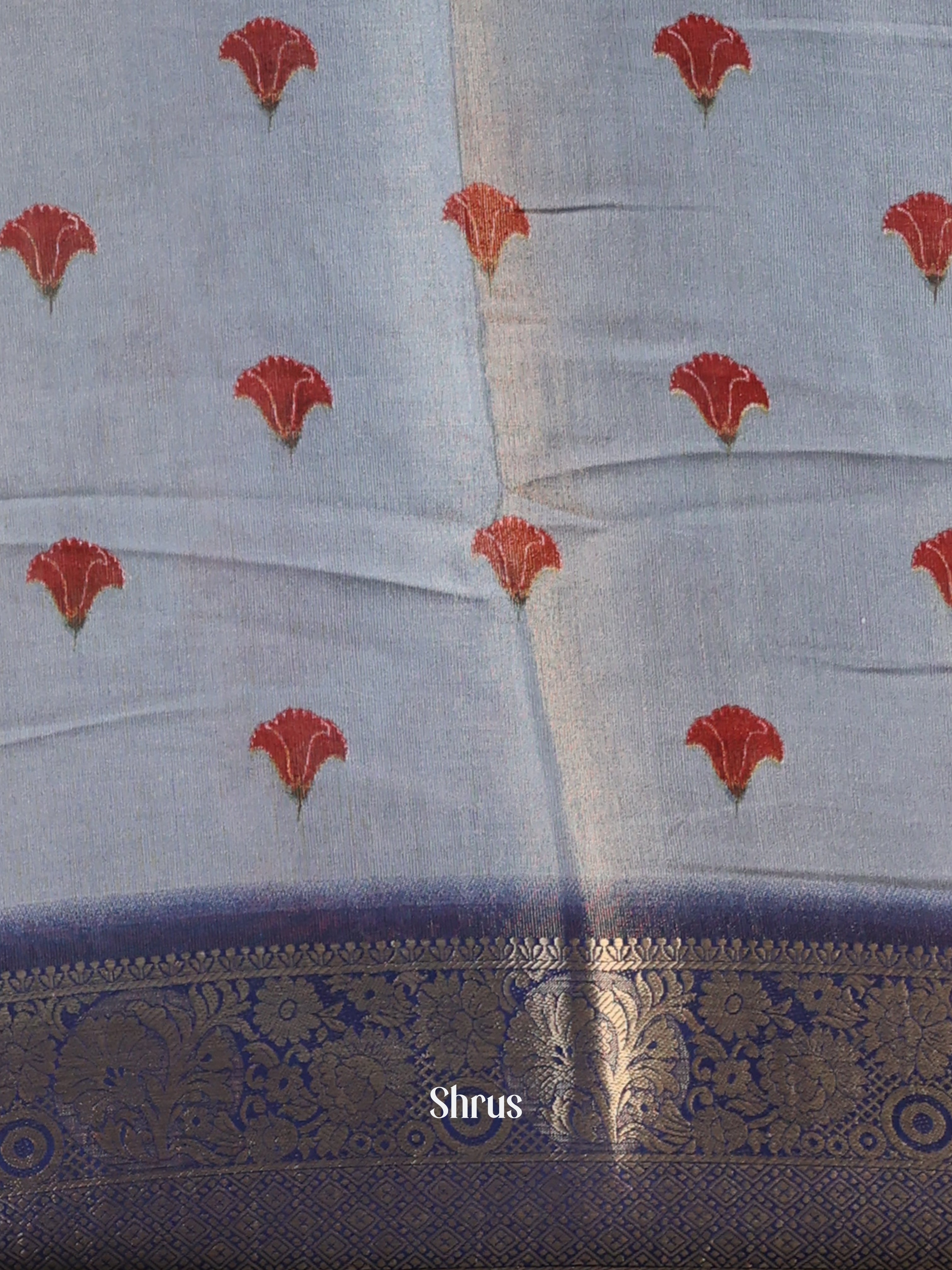 CIS13076 - Semi Tissue Dola Saree - Shop on Shrus.com