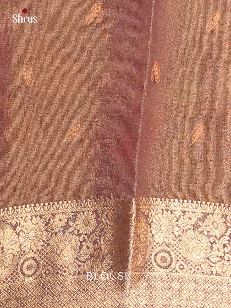 CIS13078 - Semi Tissue Dola Saree - Shop on Shrus.com