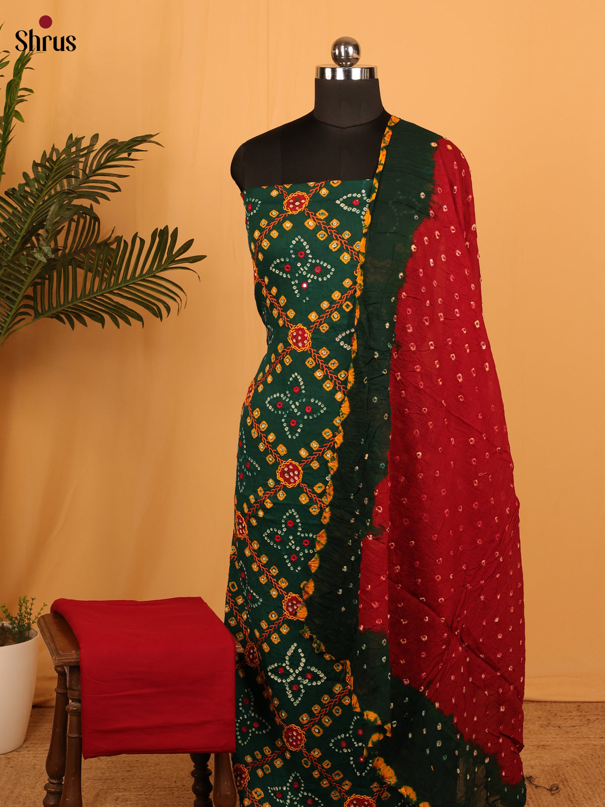 CIS13163 - Bandhini salwar - Shop on Shrus.com