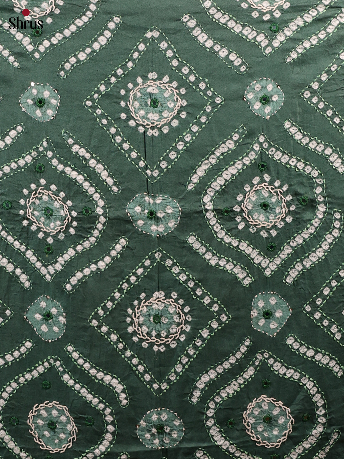 Green - Bandhini salwar - Shop on Shrus.com