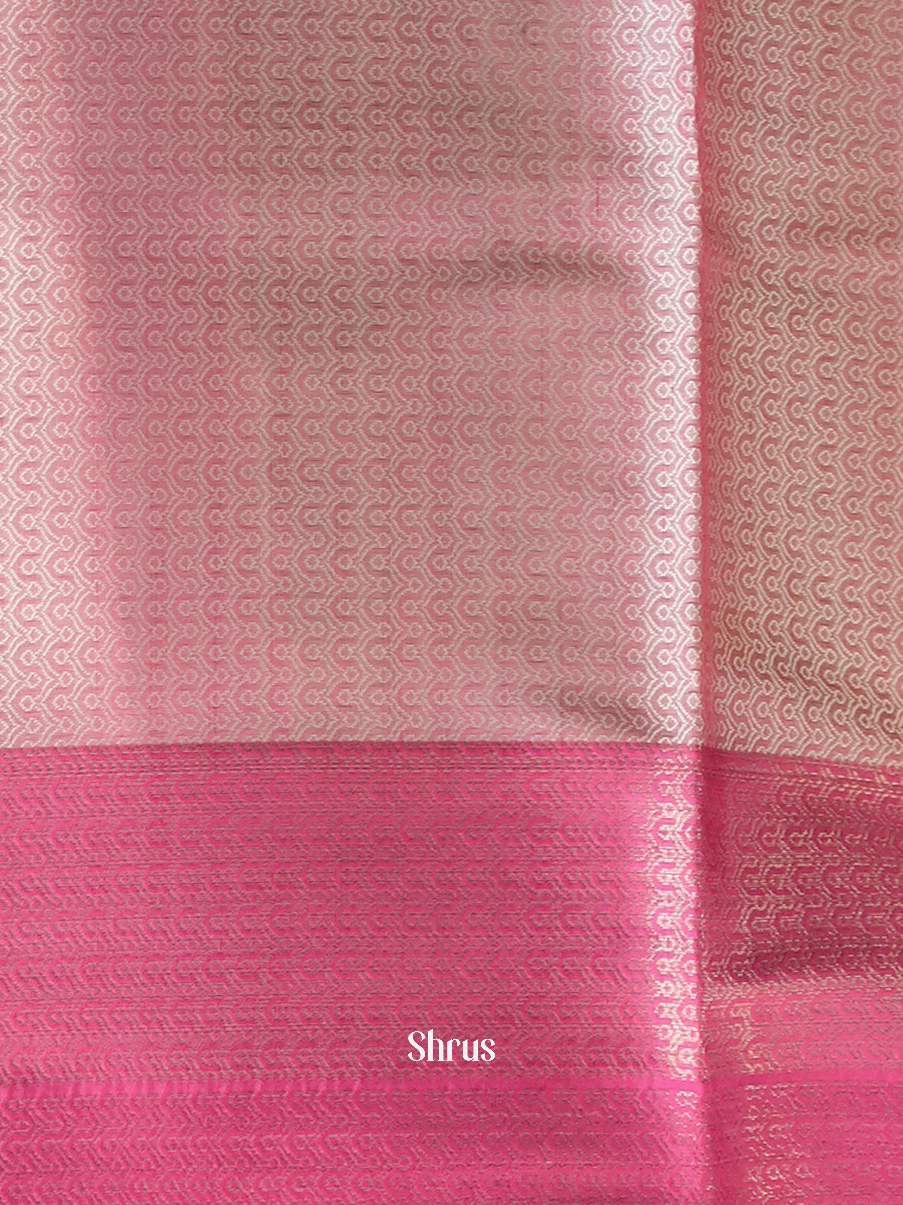 Lite Green & Pink- Tanchoi Saree - Shop on Shrus.com