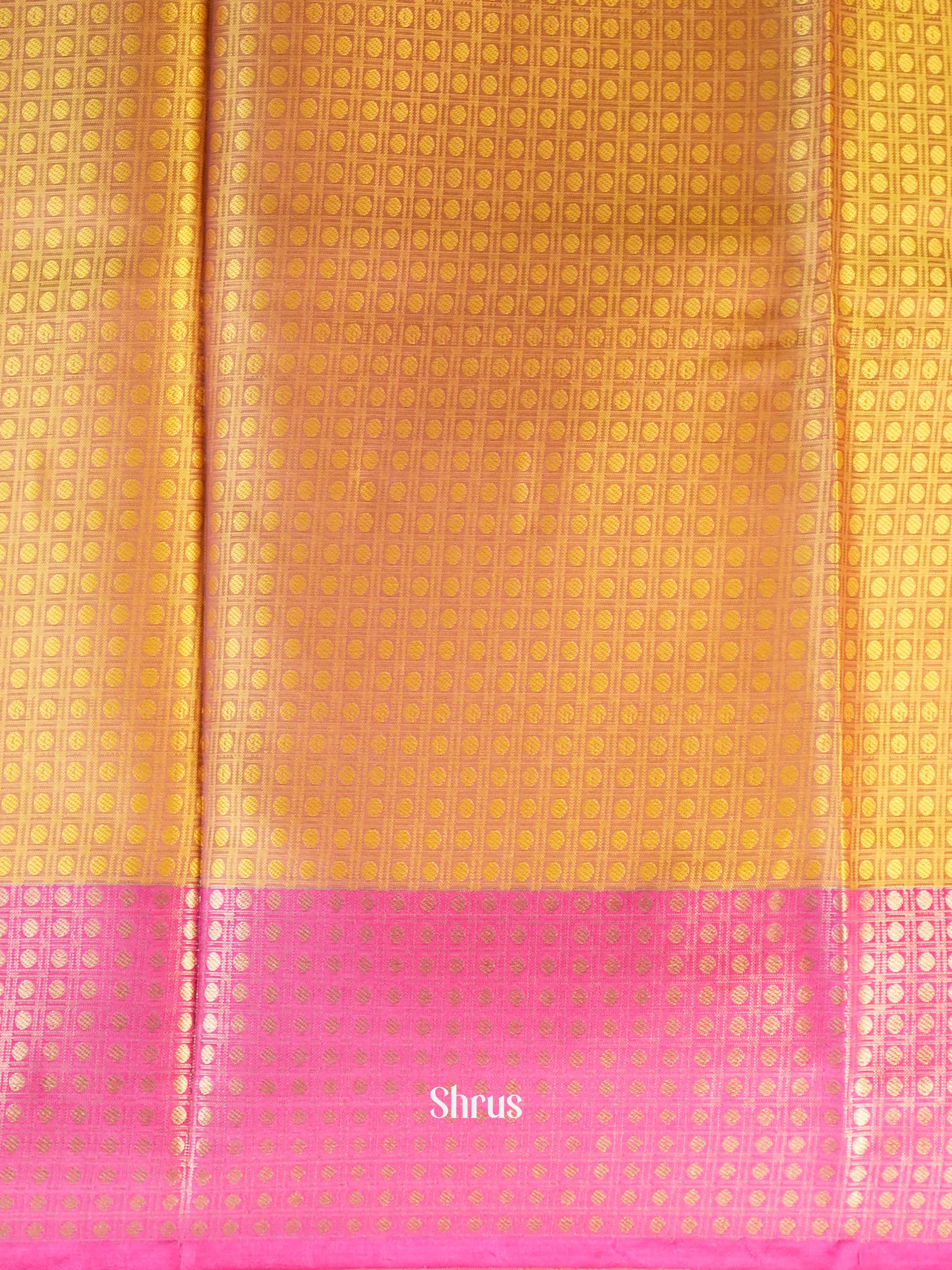 Pastel Green & Pink - Tanchoi Saree - Shop on Shrus.com