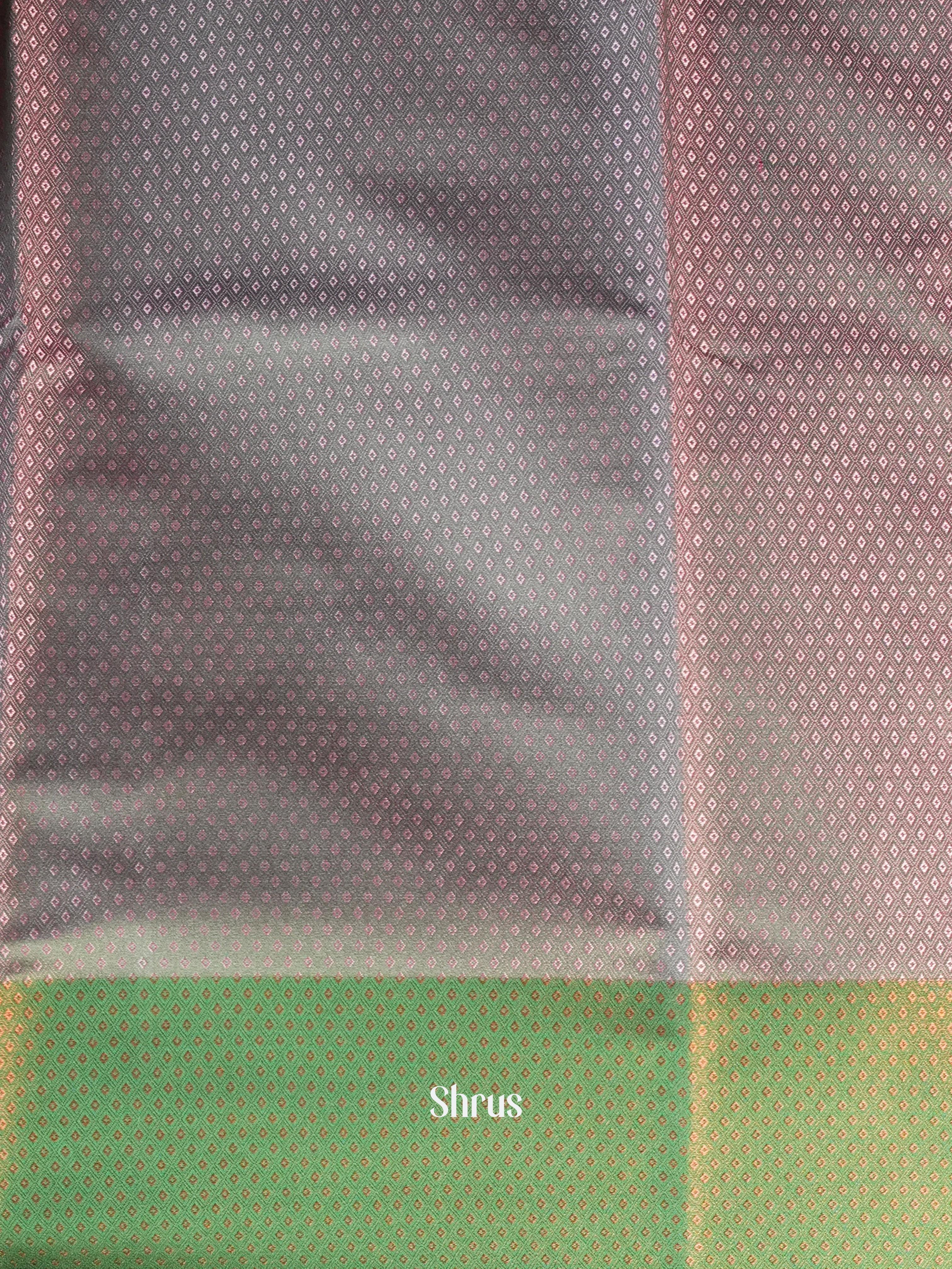 Pink & Green - Tanchoi Saree - Shop on Shrus.com