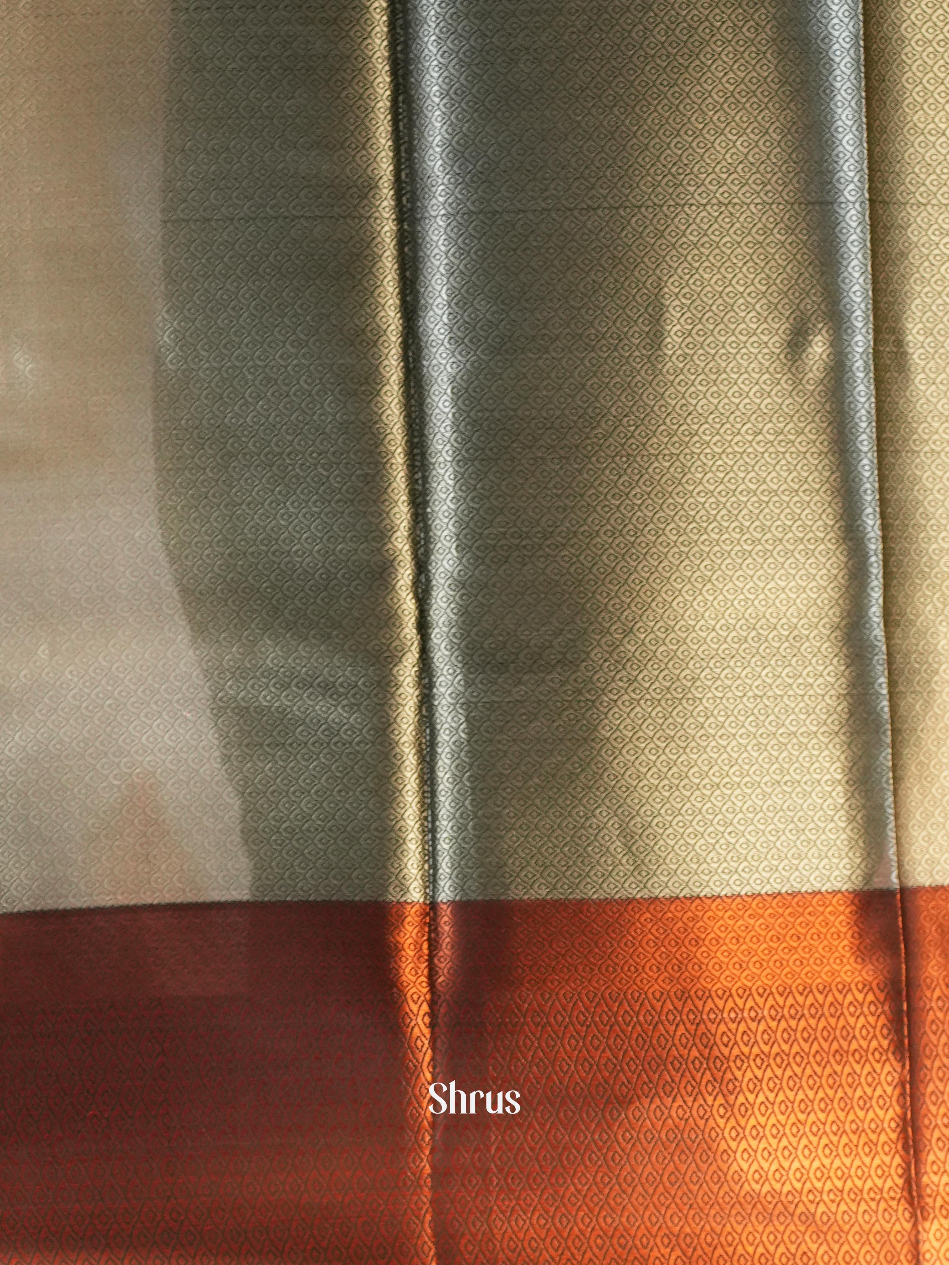 Grey & Black - Tanchoi Saree - Shop on Shrus.com
