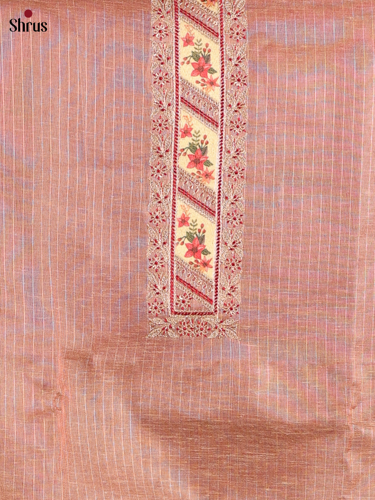 Dusty Brown - Chanderi salwar - Shop on Shrus.com
