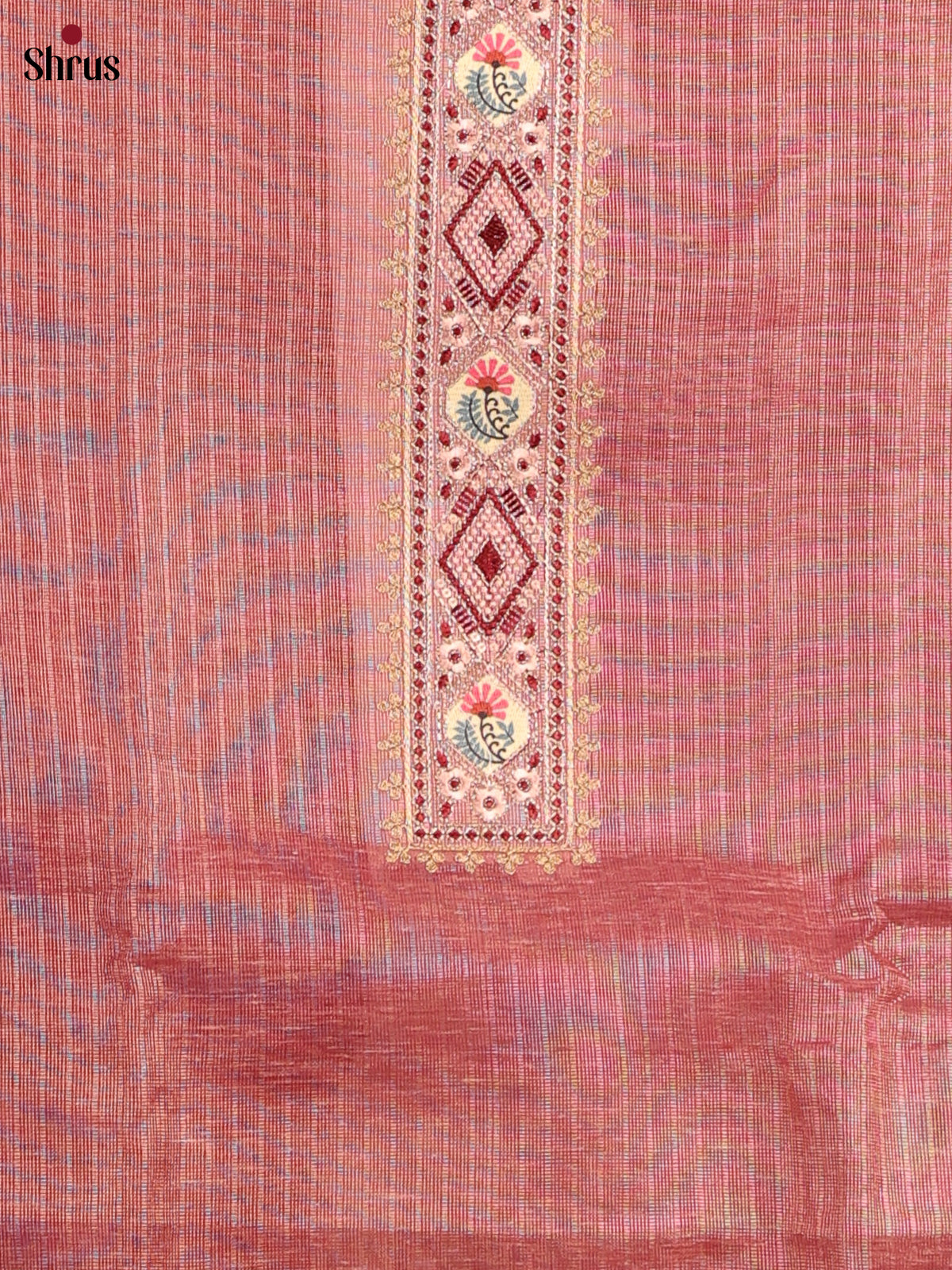 Dusty Pink - Chanderi salwar - Shop on Shrus.com