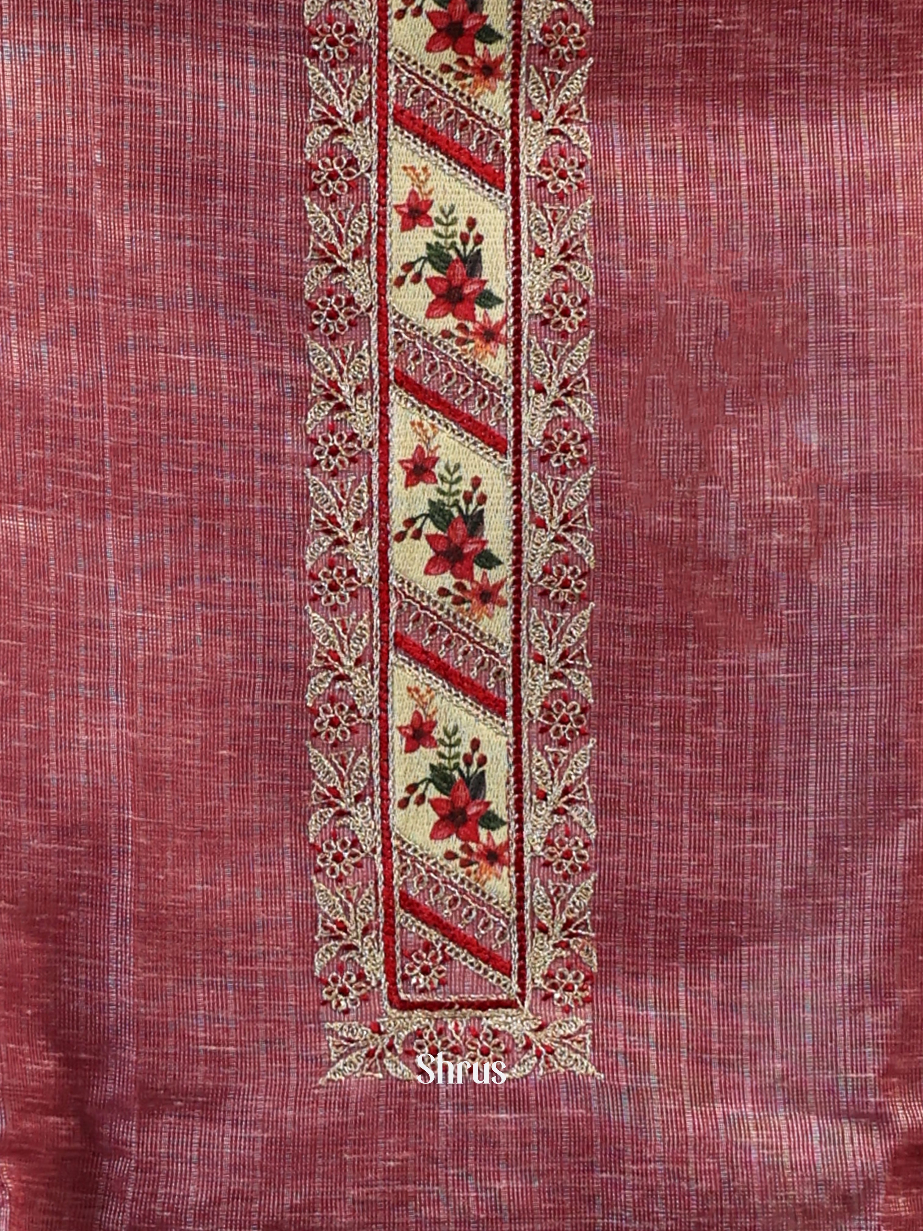 Onion Peel - Chanderi salwar - Shop on Shrus.com
