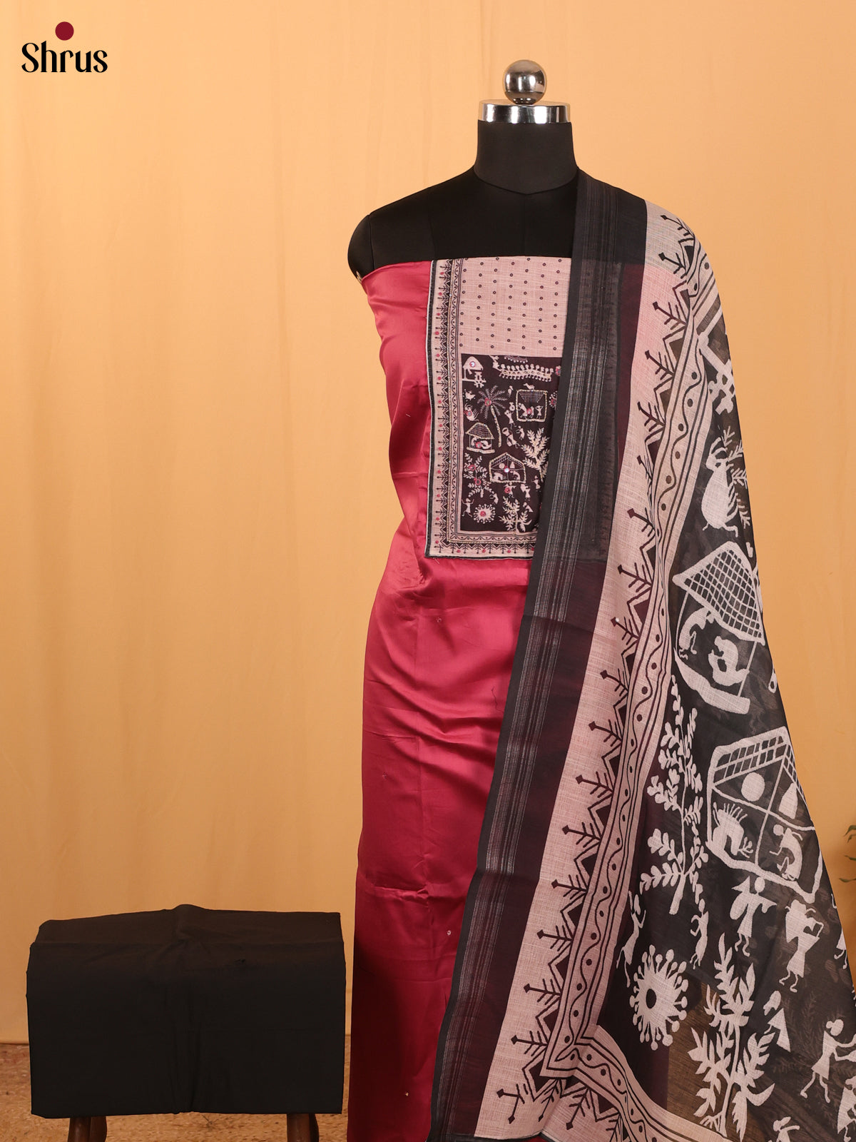 CIS13444 - Ajrakh Salwar - Shop on Shrus.com