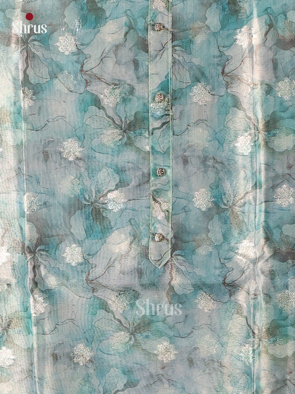 Blue - Chanderi Salwar - Shop on Shrus.com