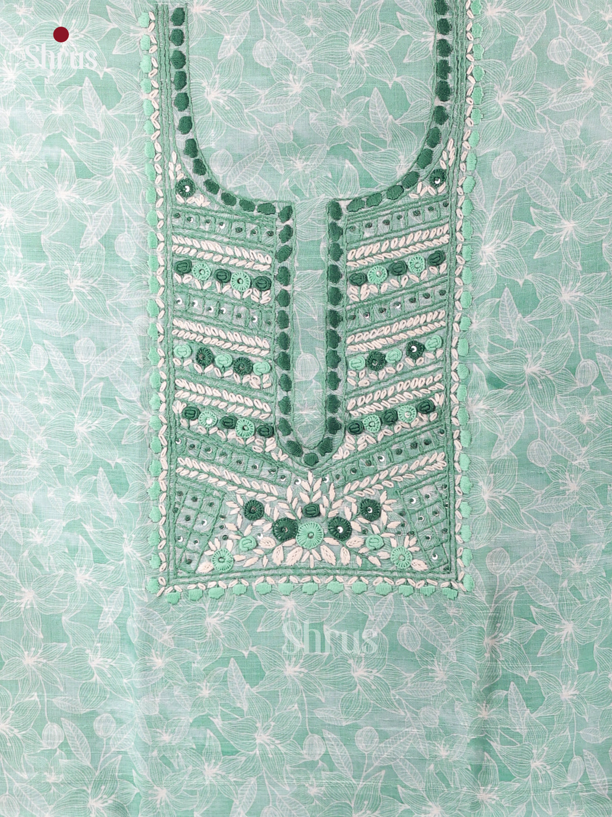 Green - Cotton Salwar - Shop on Shrus.com